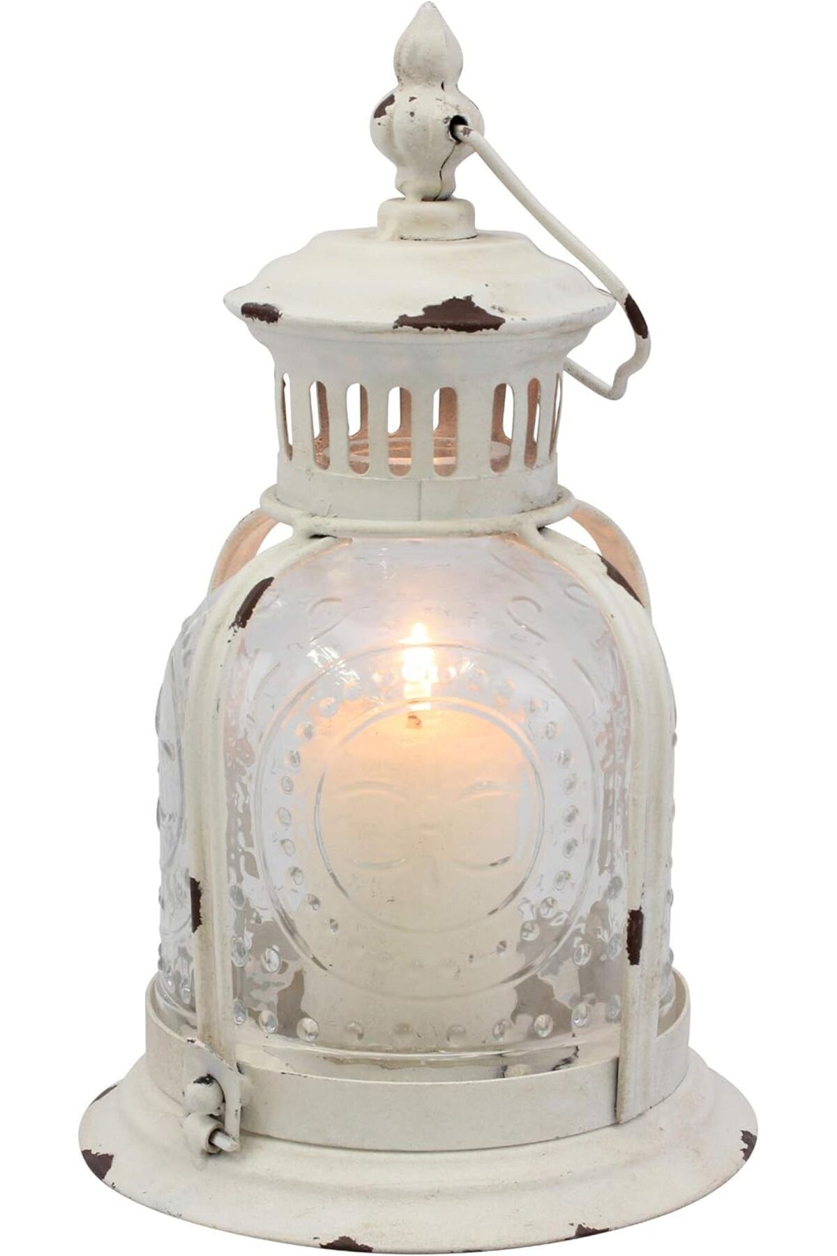 yenibagshop adak mumu, saplı, 25,4 cm, beyaz