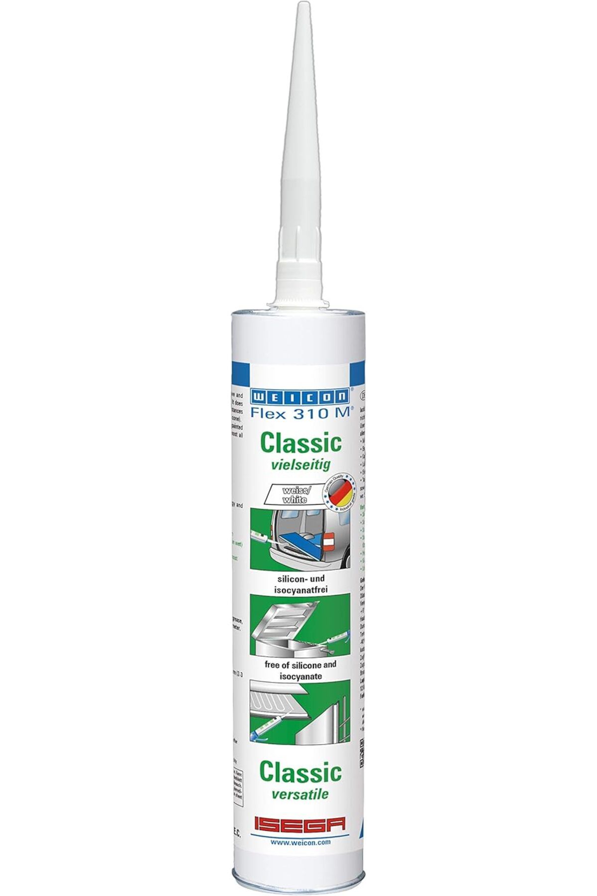 MCreative Flex 310 M Classic | 310 ml | Beyaz | Klasik MS-Polimer