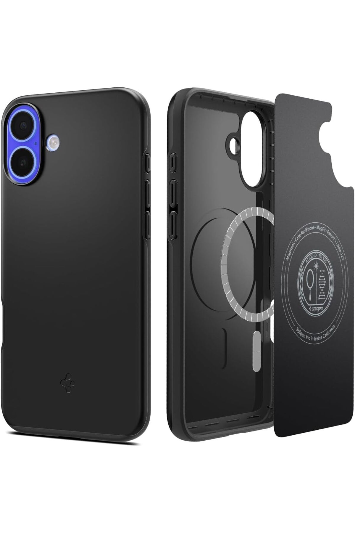 STOREMAX nffashopm iPhone 16 Plus Kılıf Thin Fit MagFit MagSafe özellikli Black - ACS08060 storestarx 1051