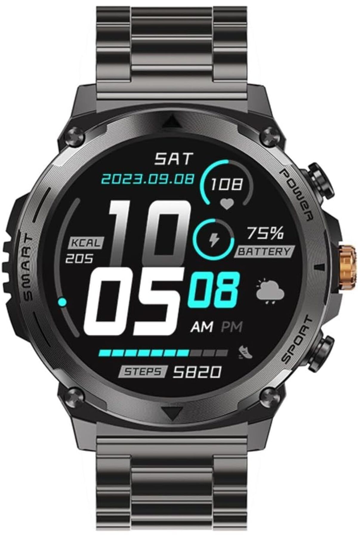 STOREMAX nffashopm Akıllı Saat S36 Antrasit storestarx 1051353