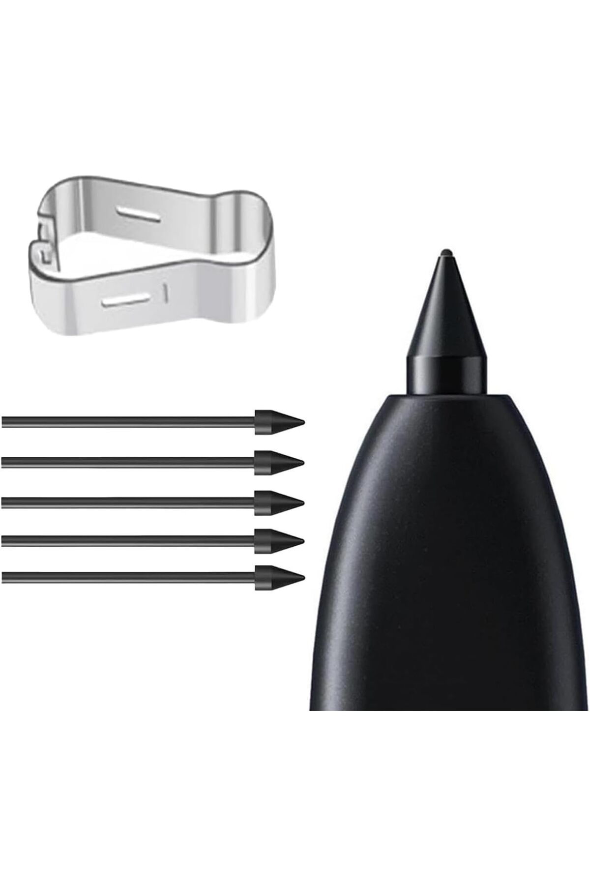 STOREMAX buystoremx Galaxy S24 Ultra Pencil Uçları 5`li Paket Siyah newstar 1051066