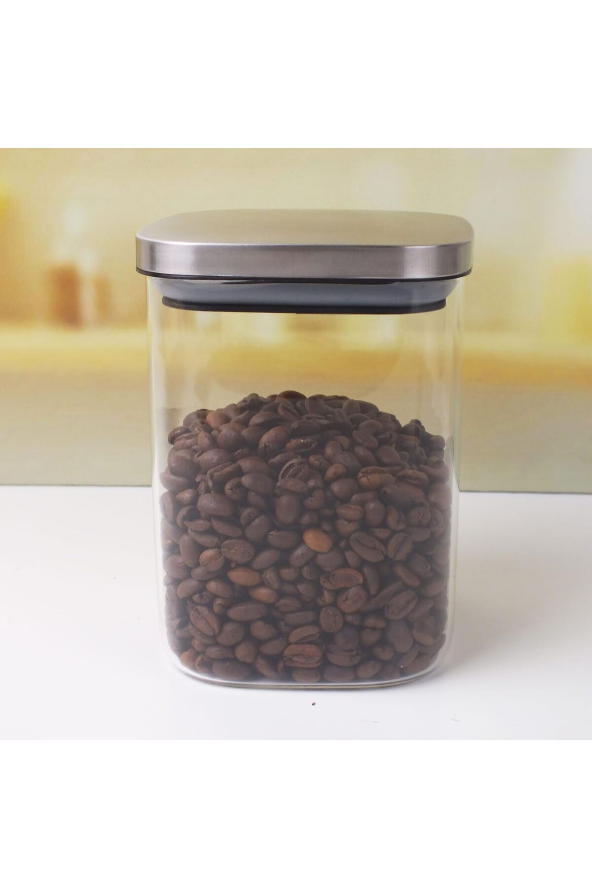 STOREMAX lbstorex 700ml Sızdırmaz Vakumlu Metal Kapaklı Borosilikat Cam Kavanoz – Hava Geçirmez & Dayan