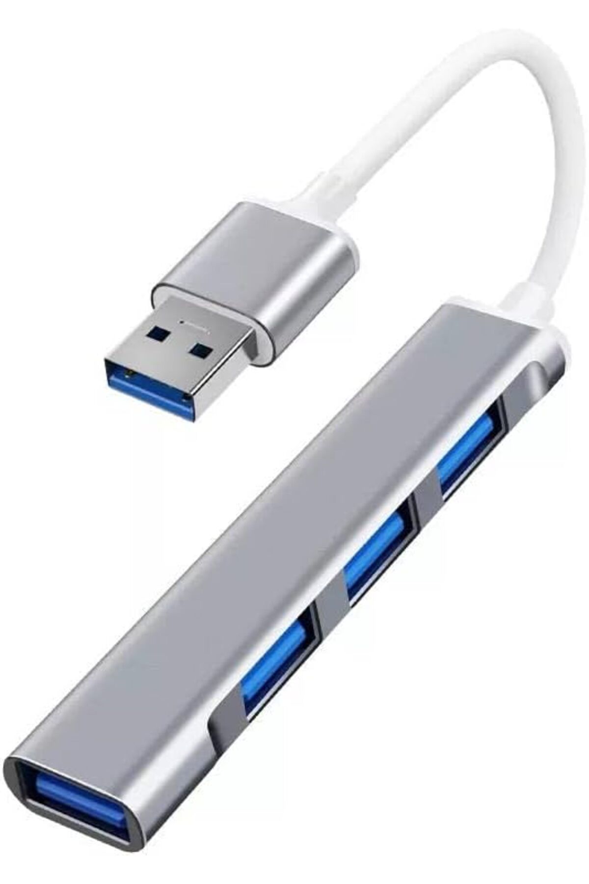 STOREMAX lbstorex Plus PX-TYP5 Ultra Slim Gri USB Hub, 4 Port USB 3.0 Çoklayıcı, USB Çoklayıcı Newdsng