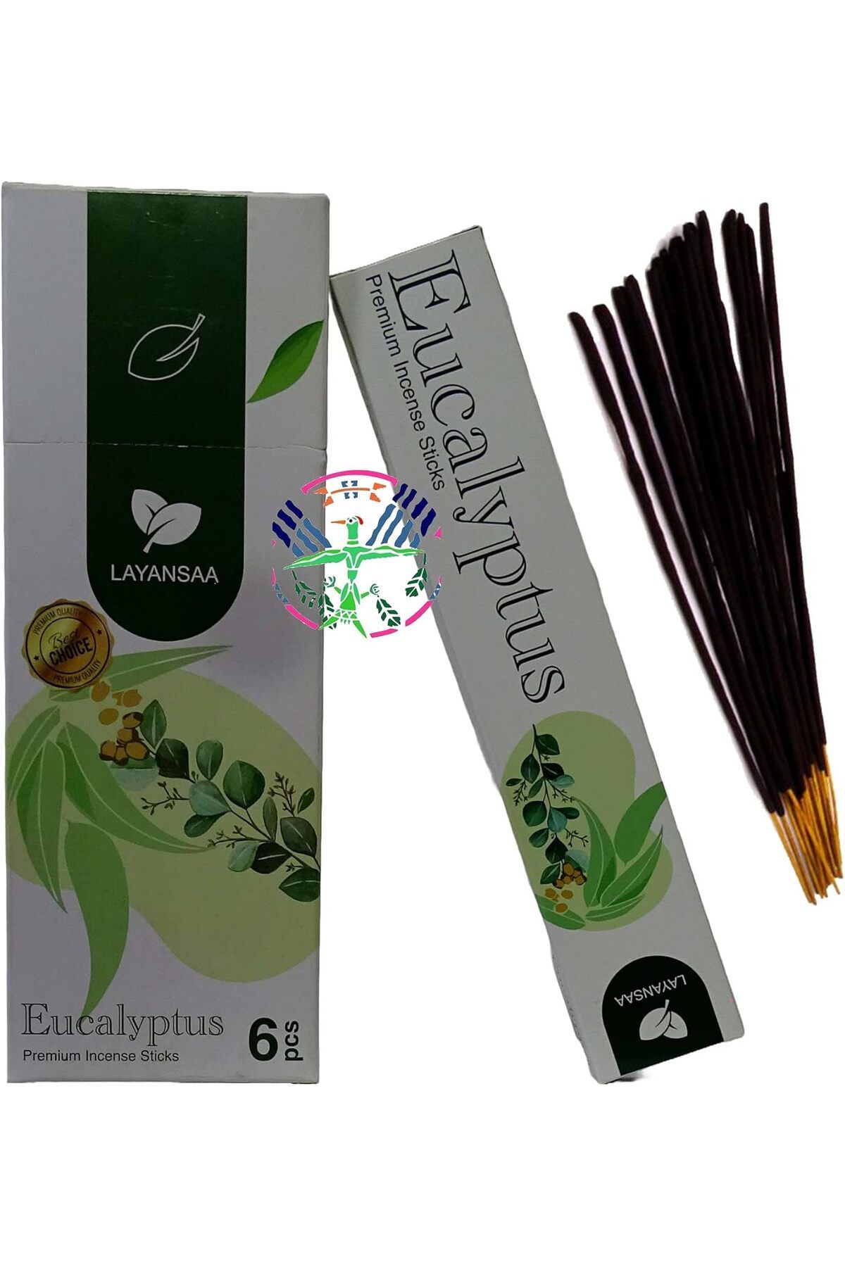 STOREMAX Eucalyptus (Okaliptus) Kokusu Özel Aroma Kokusu Agarbatti Arınma 20 Adet 1 Paket Çubuk