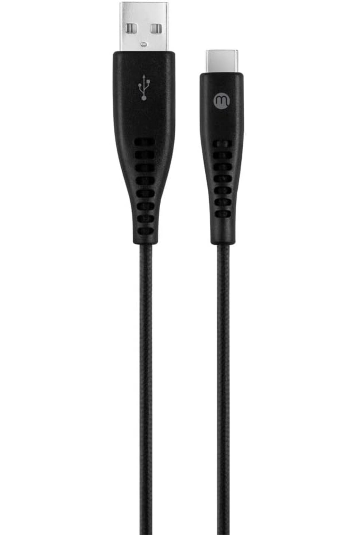 yenibagshop by USB-A - USB-C 2A Şarj Kablosu 300cm-Siyah