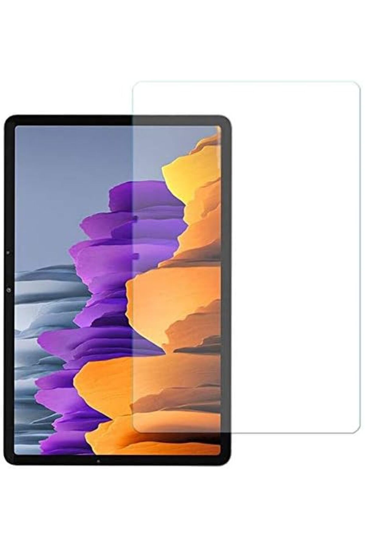 STOREMAX nffashopm Kırılmaz Ekran Koruyucu Cam Tempered Glass Darbeye Dayanıklı Temperli Galaxy Tab S9 F