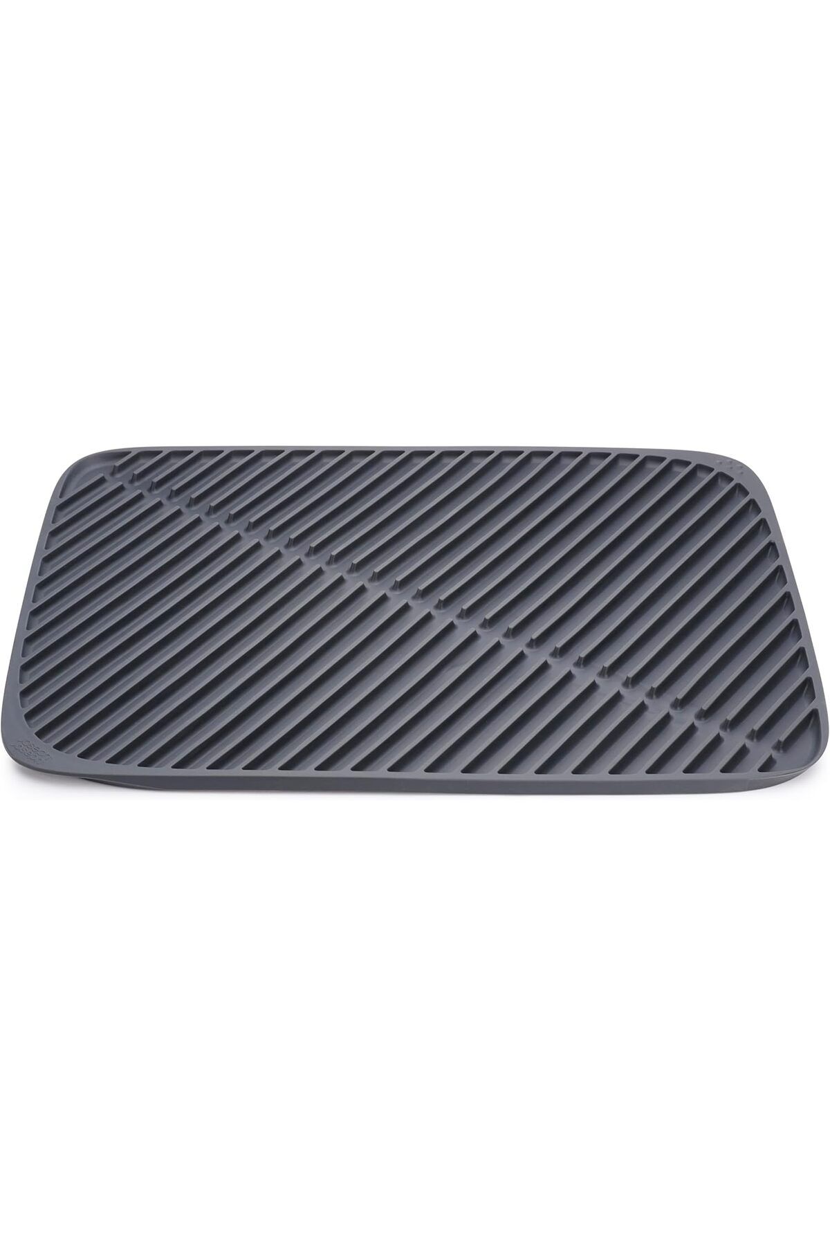 MCreative Joseph Flume, faltbare Abtropfmatte, rutschfest, Silikon, 43,5 x 31,5 x 0,95 cm, grau