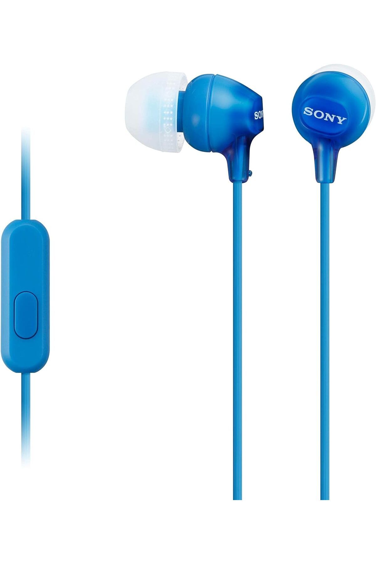 STOREMAX mrttnca MDR-EX15APLI Kulak İçi Kulaklık, Dahili Mikrofon, Kablolu, Mavi trndymrt 1087243