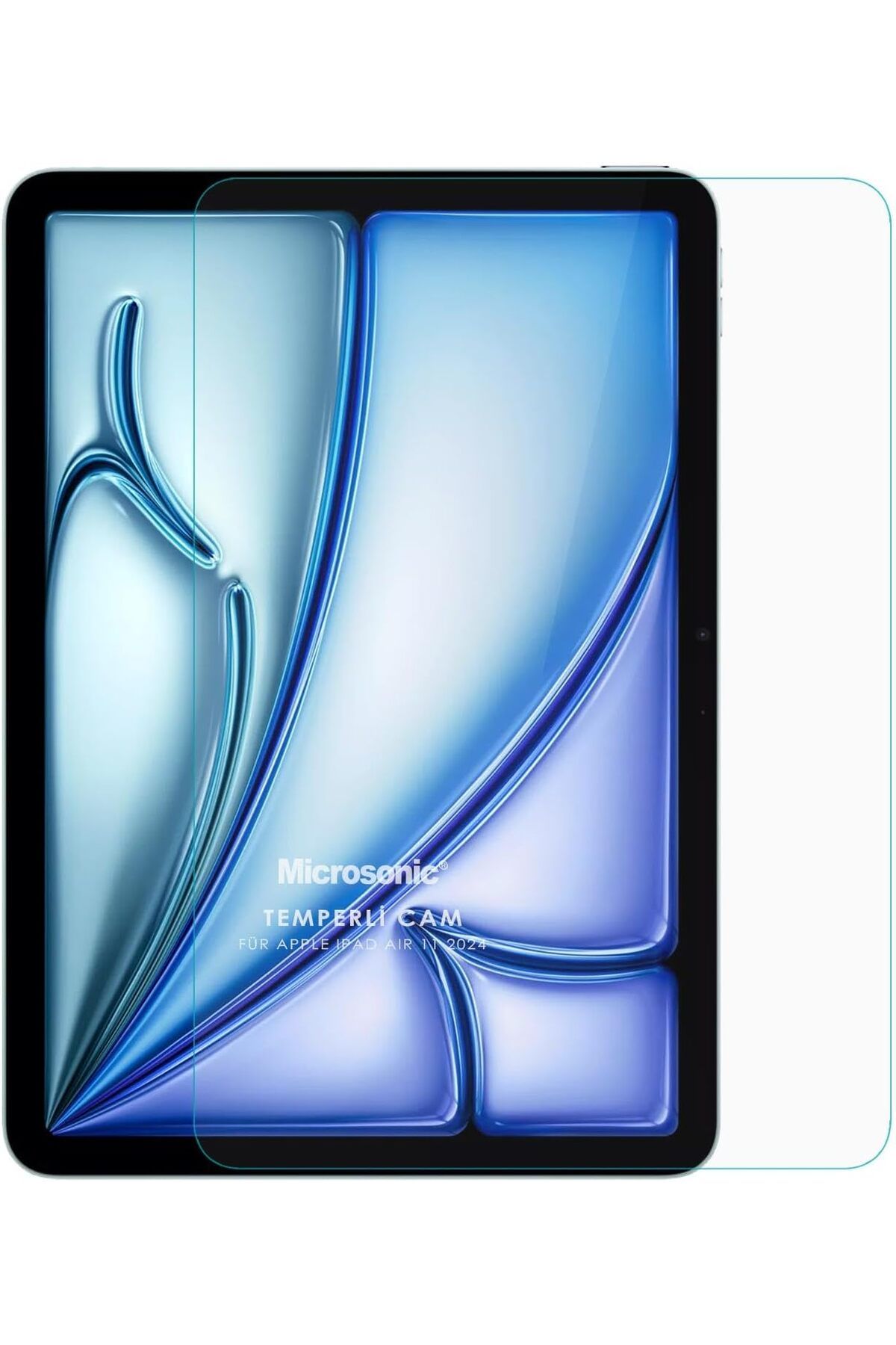 STOREMAX nffashopm iPad Air 11 2024 (A2902-A2903) Tempered Glass Cam Ekran Koruyucu [iPad Air 11 2024 ile Uyu