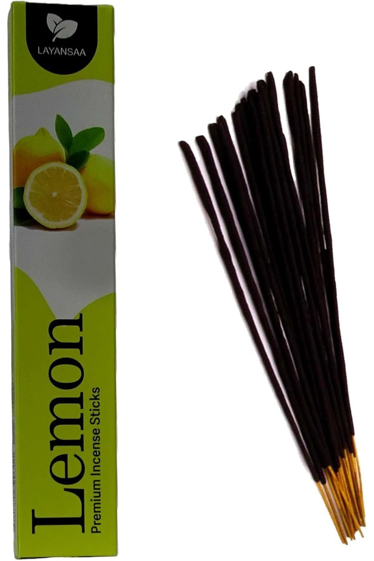 STOREMAX buystoremx Lemon (Limon) Kokusu Özel Aroma Kokusu Agarbatti Arınma 20 Adet 1 Paket Çubuk Tütsü