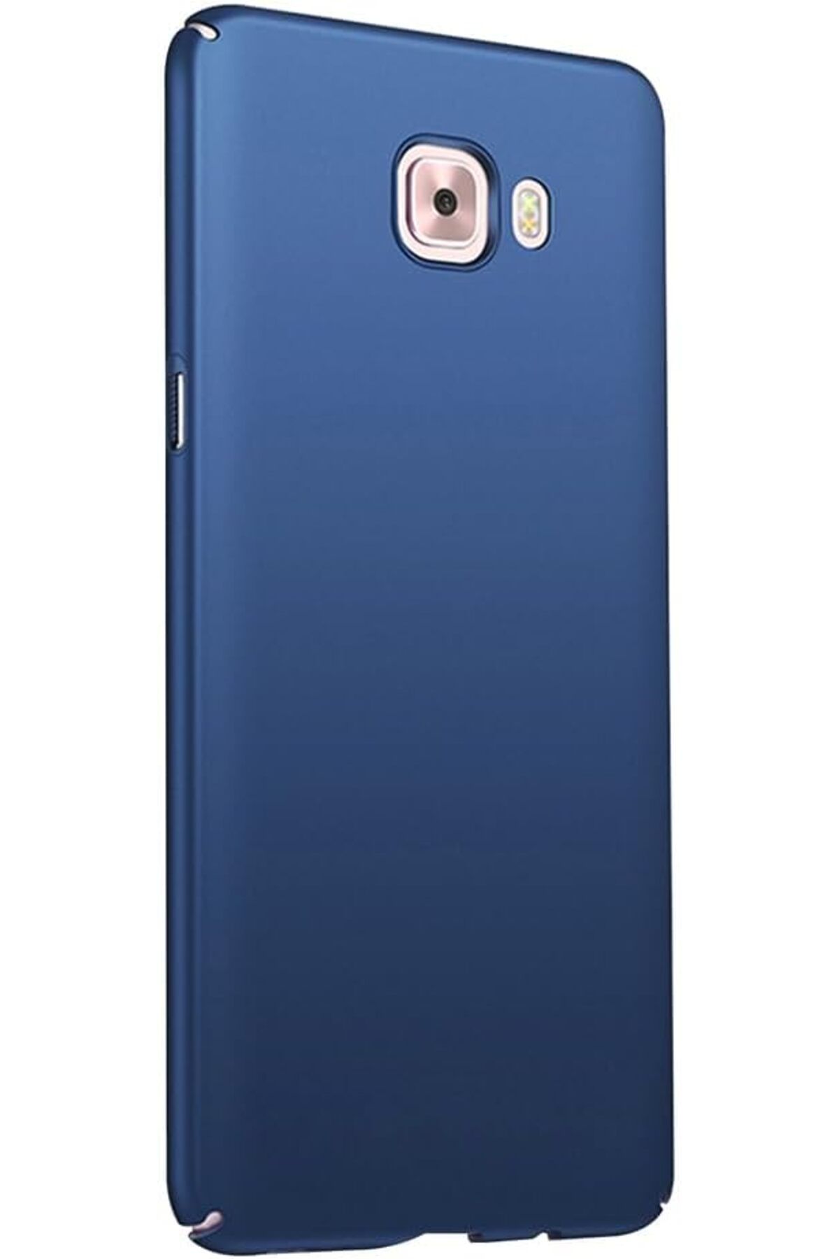 STOREMAX nffashopm Galaxy J7 Prime Uyumlu Sert Rubber Silikon Kılıf (Mavi) storestarx 1051353