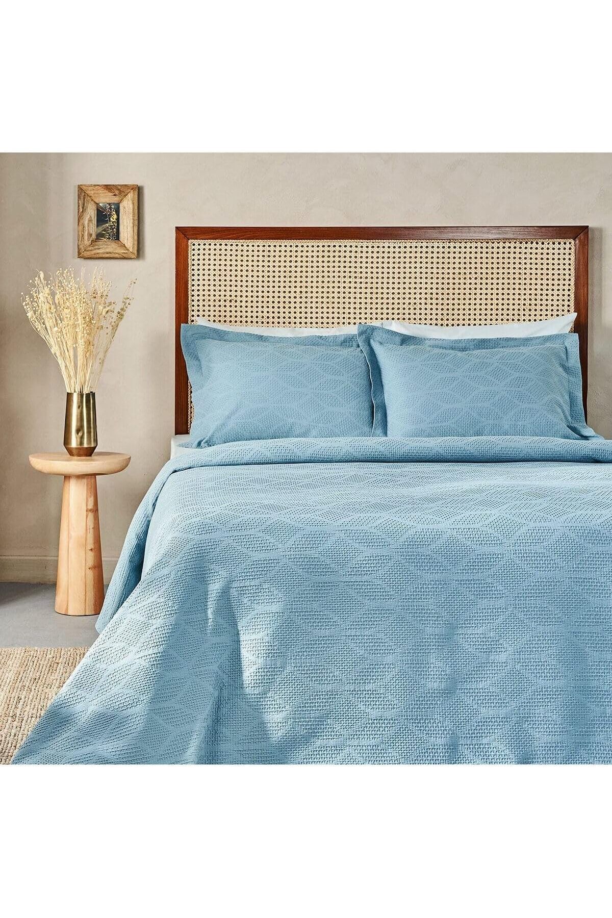 STOREMAX Claire Luca Çift Kişilik Pike Mavi
