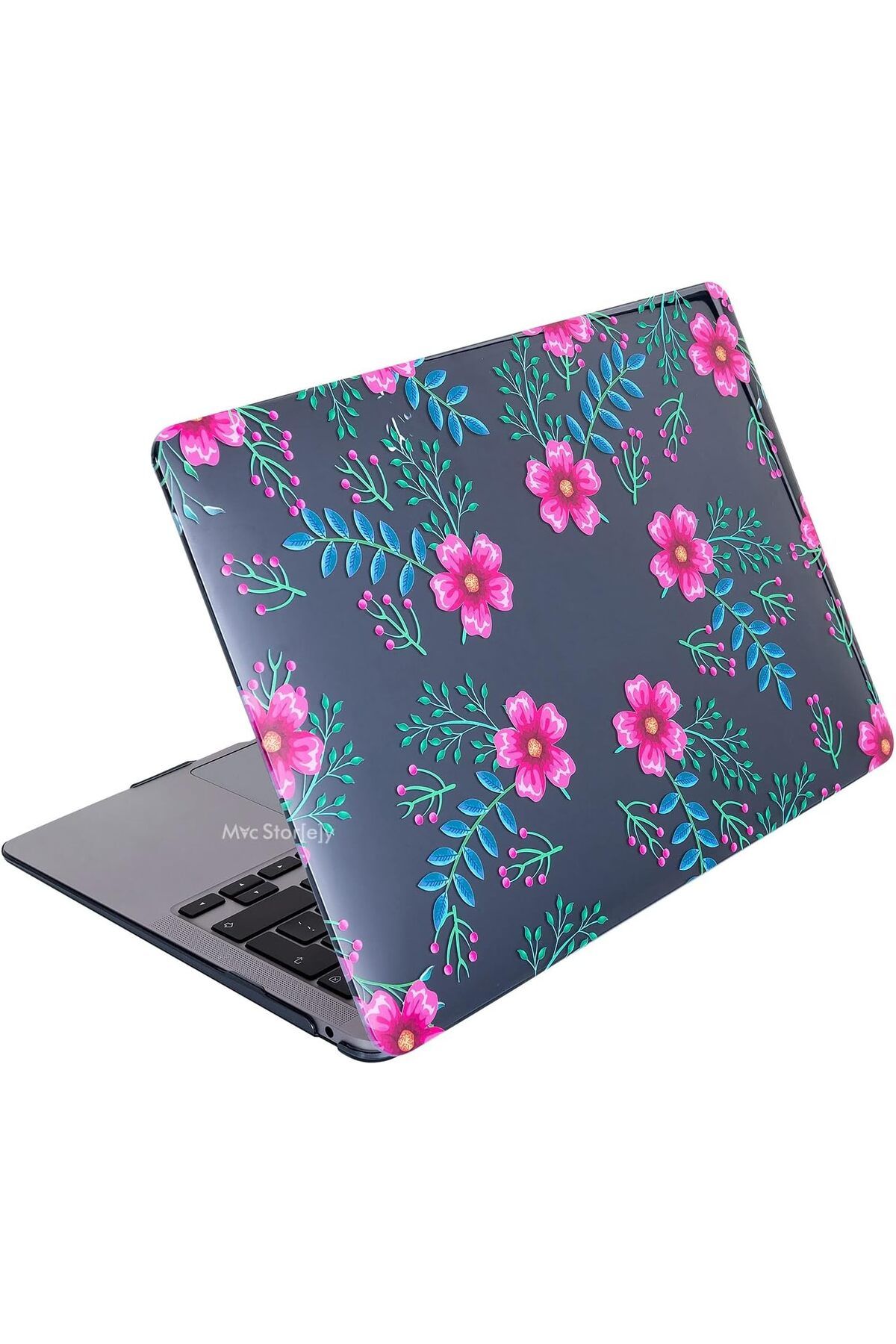 STOREMAX cmllashop Matebook D14 Kılıf (2019-2020-2021-2022 YILI) Ile Uyumlu Kristal Kılıf Flower01NL Pemb