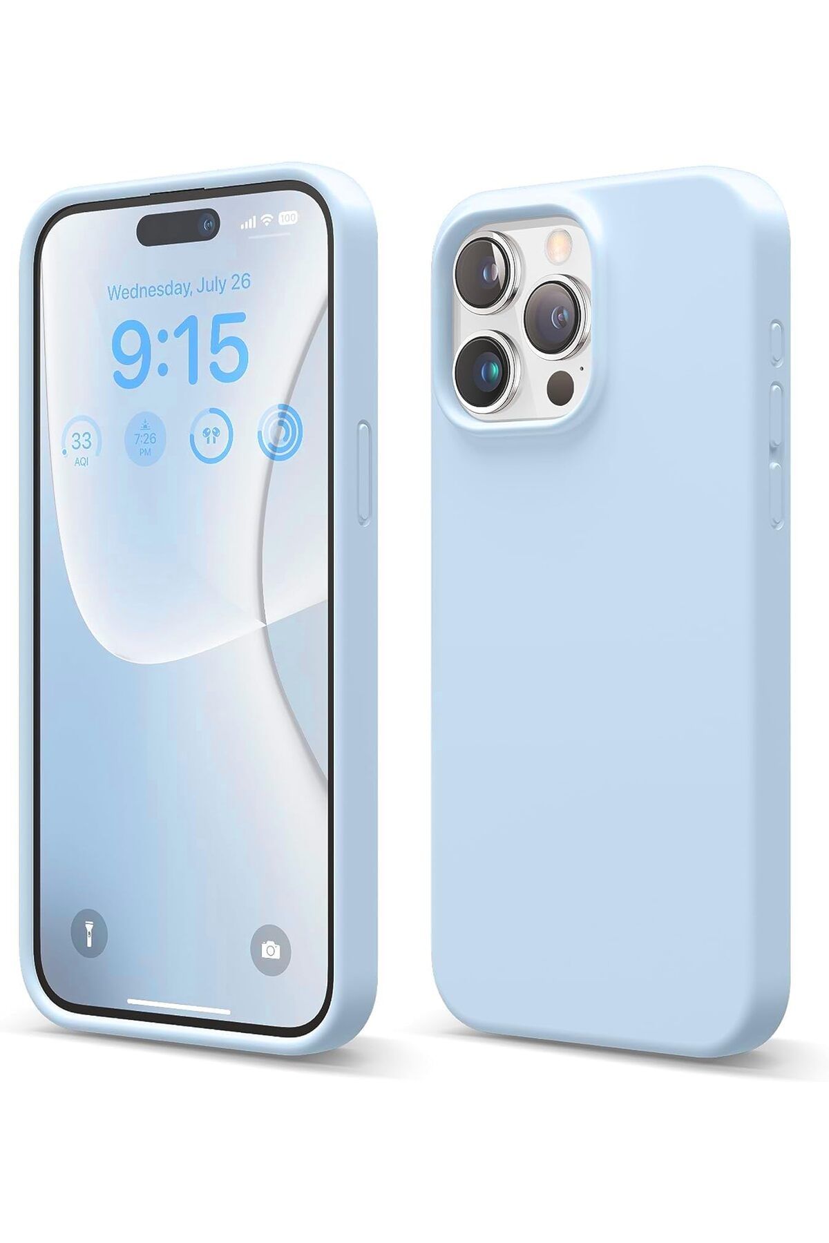 STOREMAX nffashopm iPhone 15 Pro Max Uyumlu Özel İpeksi Dokunuş Hissi Veren İçi Yumuşak Kadife Lansman