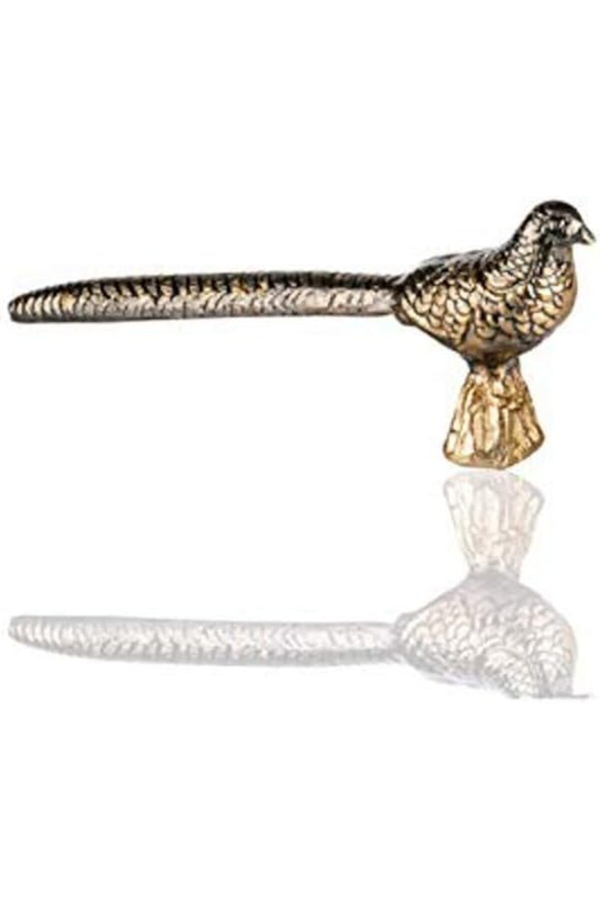 STOREMAX lbstorex Gold Kuş Dekor, 45x17 Cm Newdsng 1116818