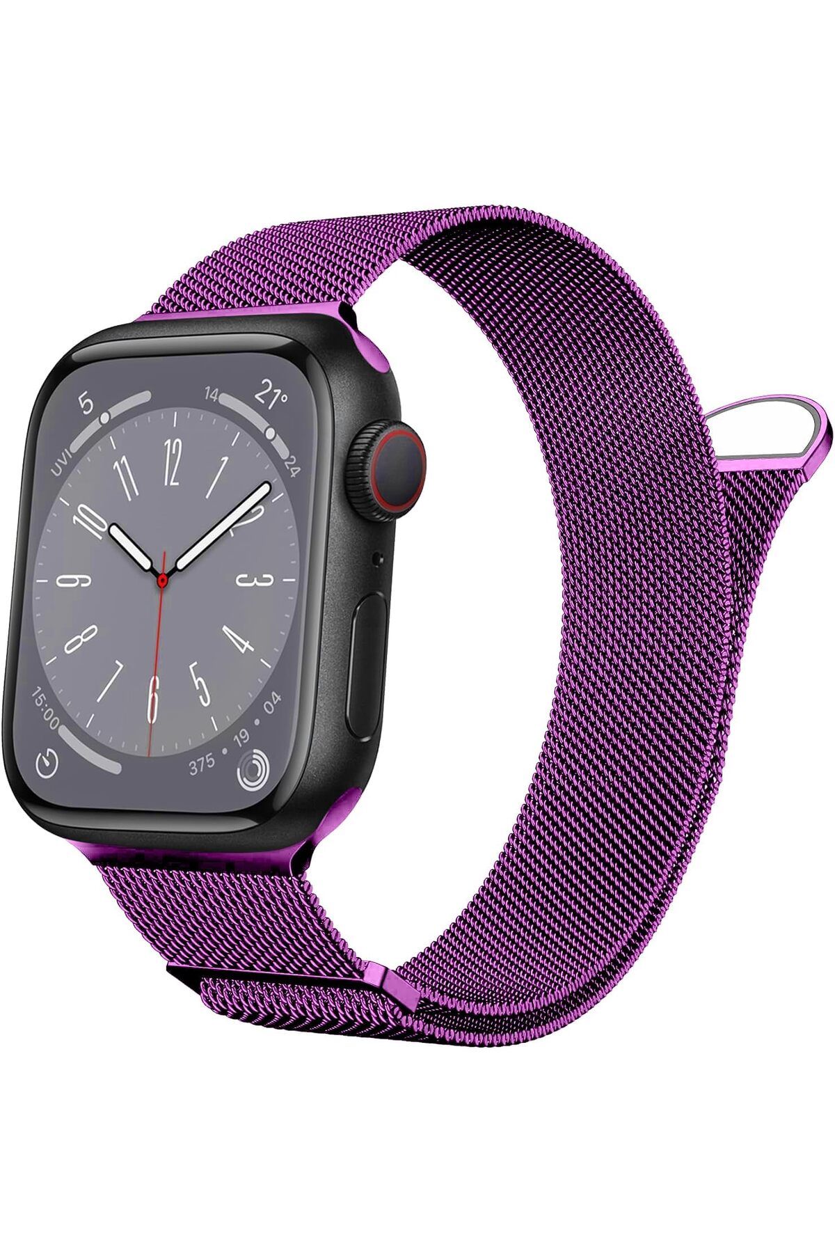 STOREMAX htpshopmx Watch Uyumlu Çelik Hasır Kordon 42-44-45-49mm Tüm Bilek Kalınlıklılarına Göre Ayar