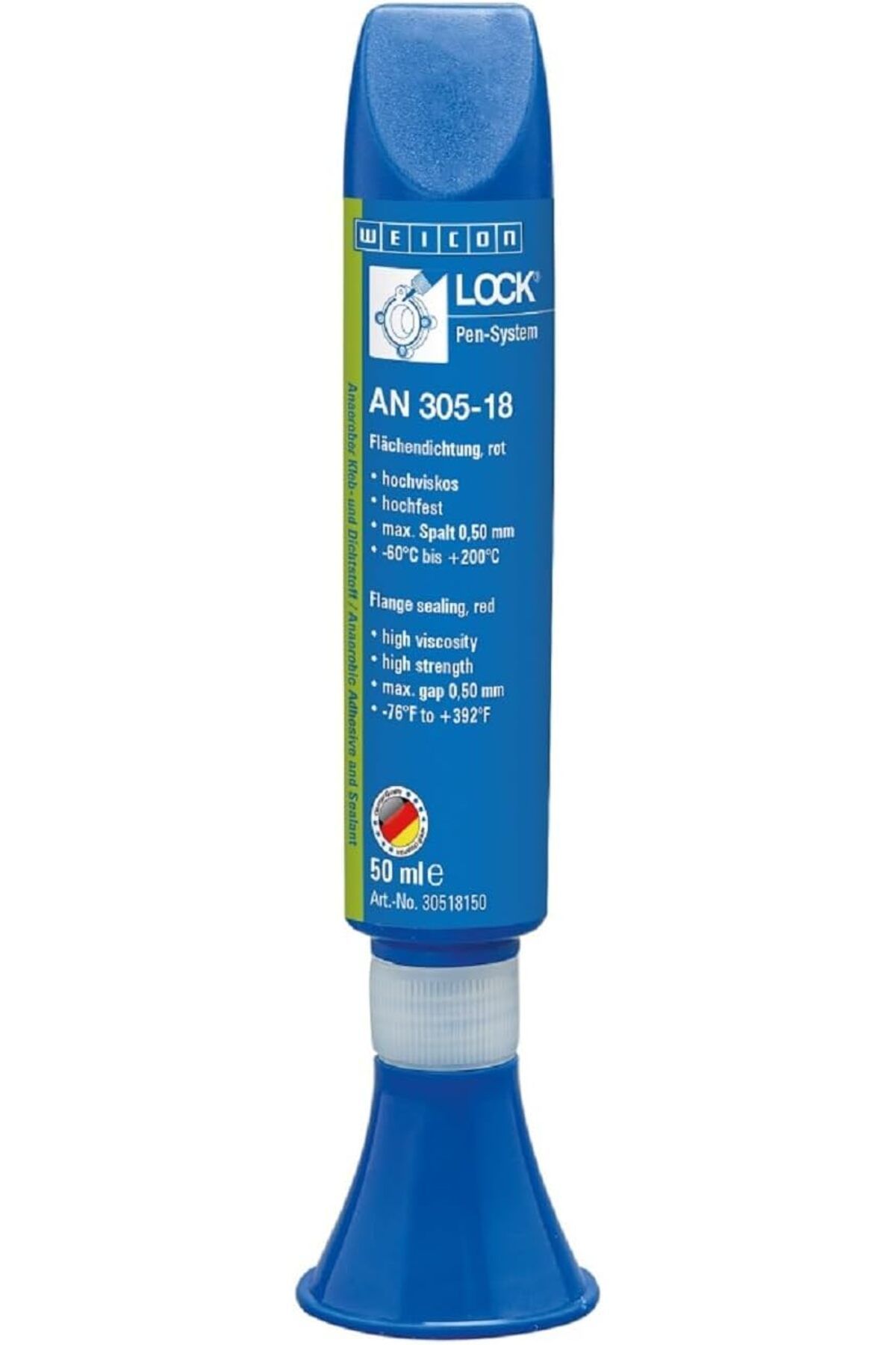 STOREMAX mrttnca AN 305-18 | 50 ml | Endüstriyel Yapıştırıcı ve Sızdırmazlık Malzemesi | Flanş Sız
