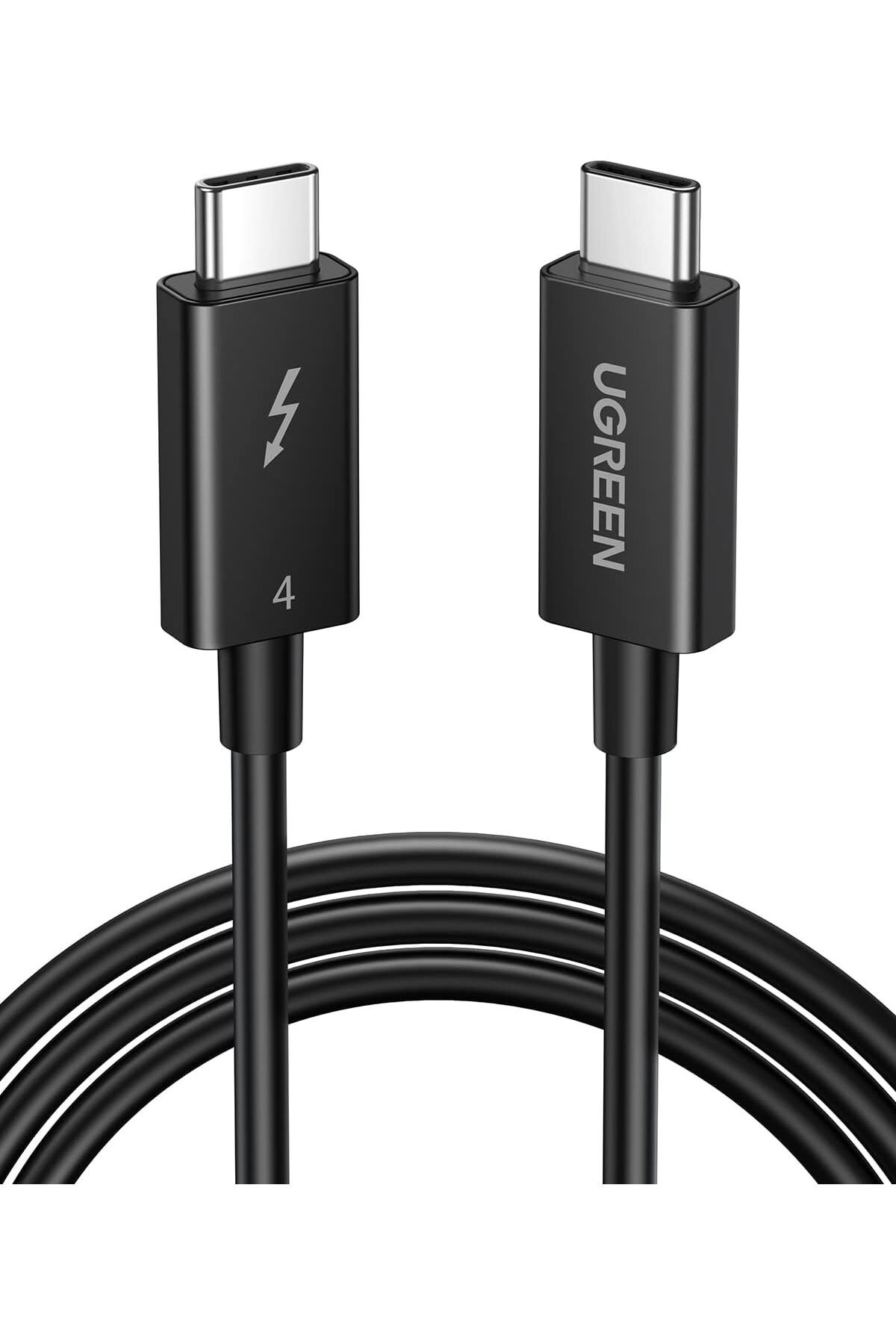 yenibagshop Thunderbolt 4.0 40Gbps 100W 8K Data Görüntü Kablosu 80cm