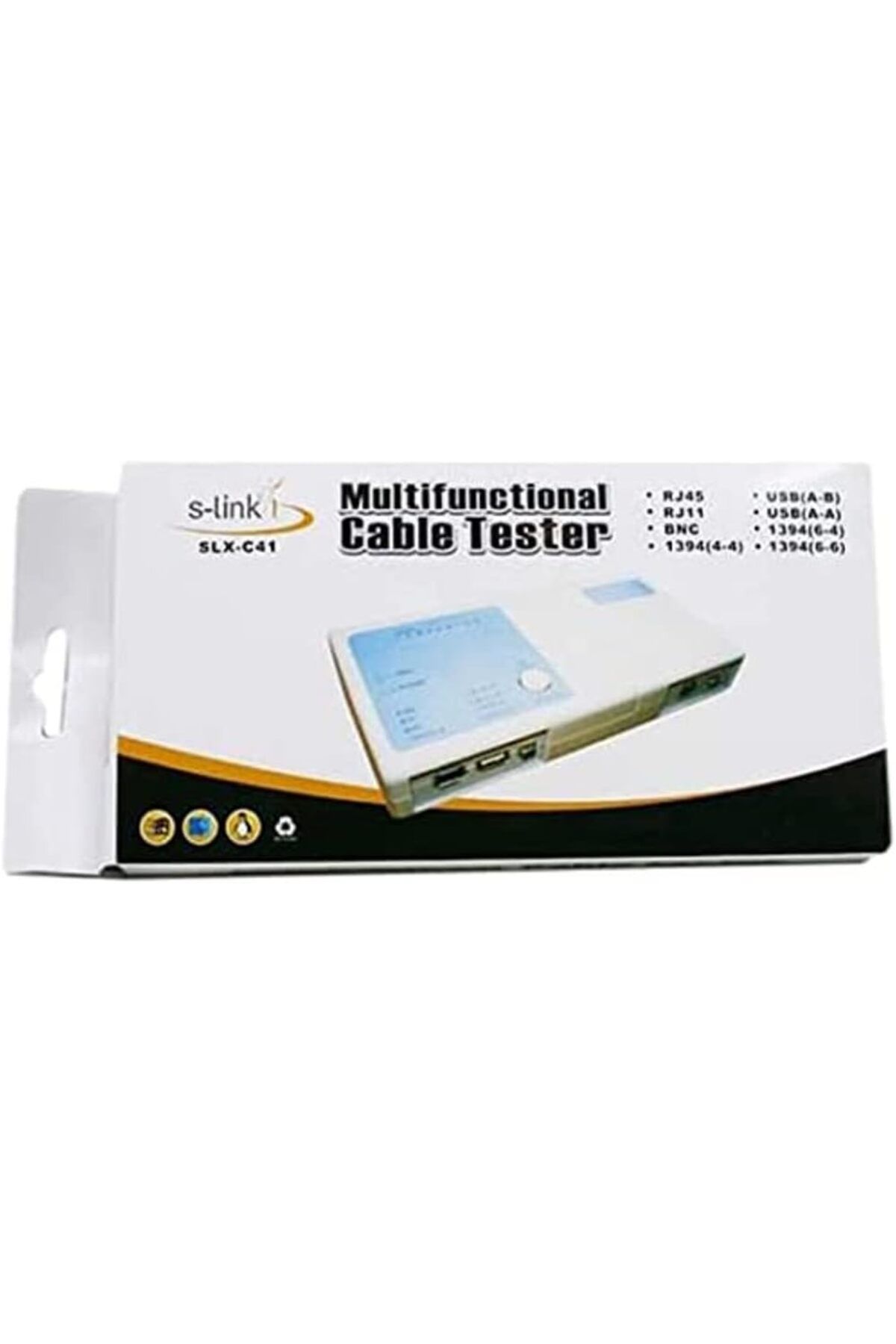 STOREMAX lbstorex SLX-C41 LAN-USB-1394 Kablo Test, Beyaz Newdsng 1116818