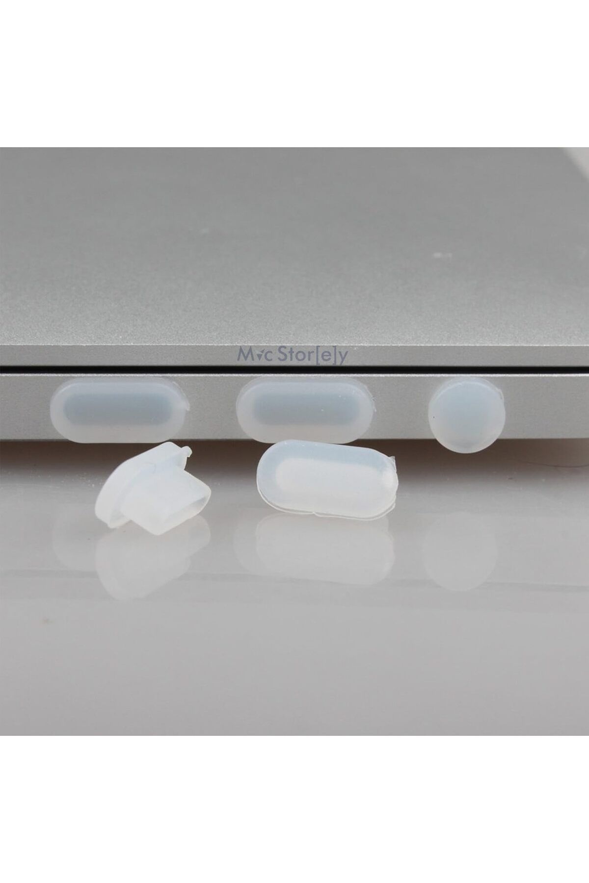 yenibagshop Air-Pro Tüm Modeller Toz Önleyici Tıpa Koruma Seti Tablet Telefon Type-C/Kulaklık ile Uyumlu Şeffaf