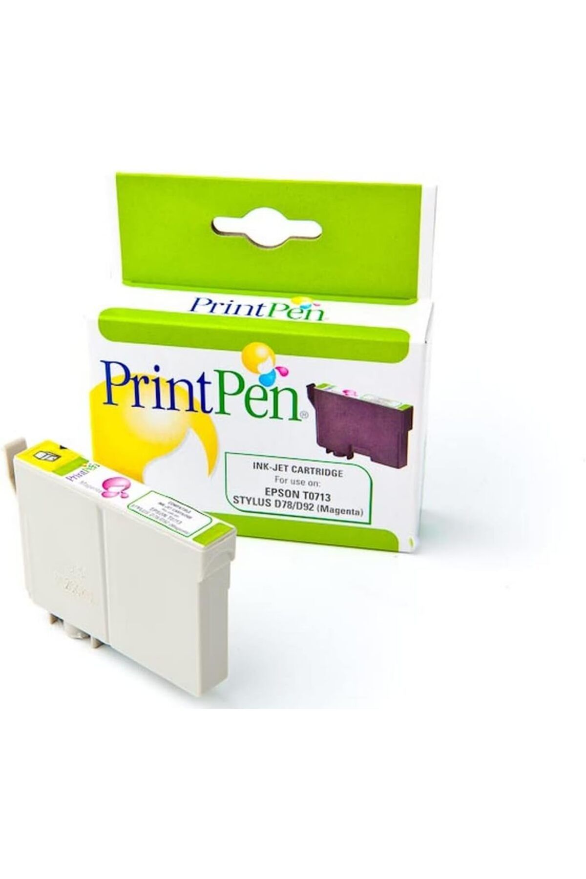 STOREMAX jvnnastore EPSON T0713 Macenta Muadil Mürekkep Kartuşu trendyfr 646268