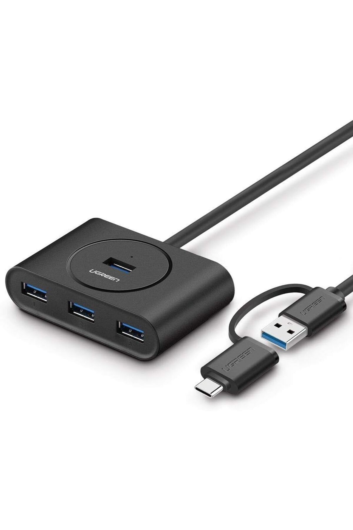 STOREMAX glpzr USB A/USB C to 4 Port USB 3.0 Hub Çoklayıcı Siyah 1 Metre trendybuy 1109110
