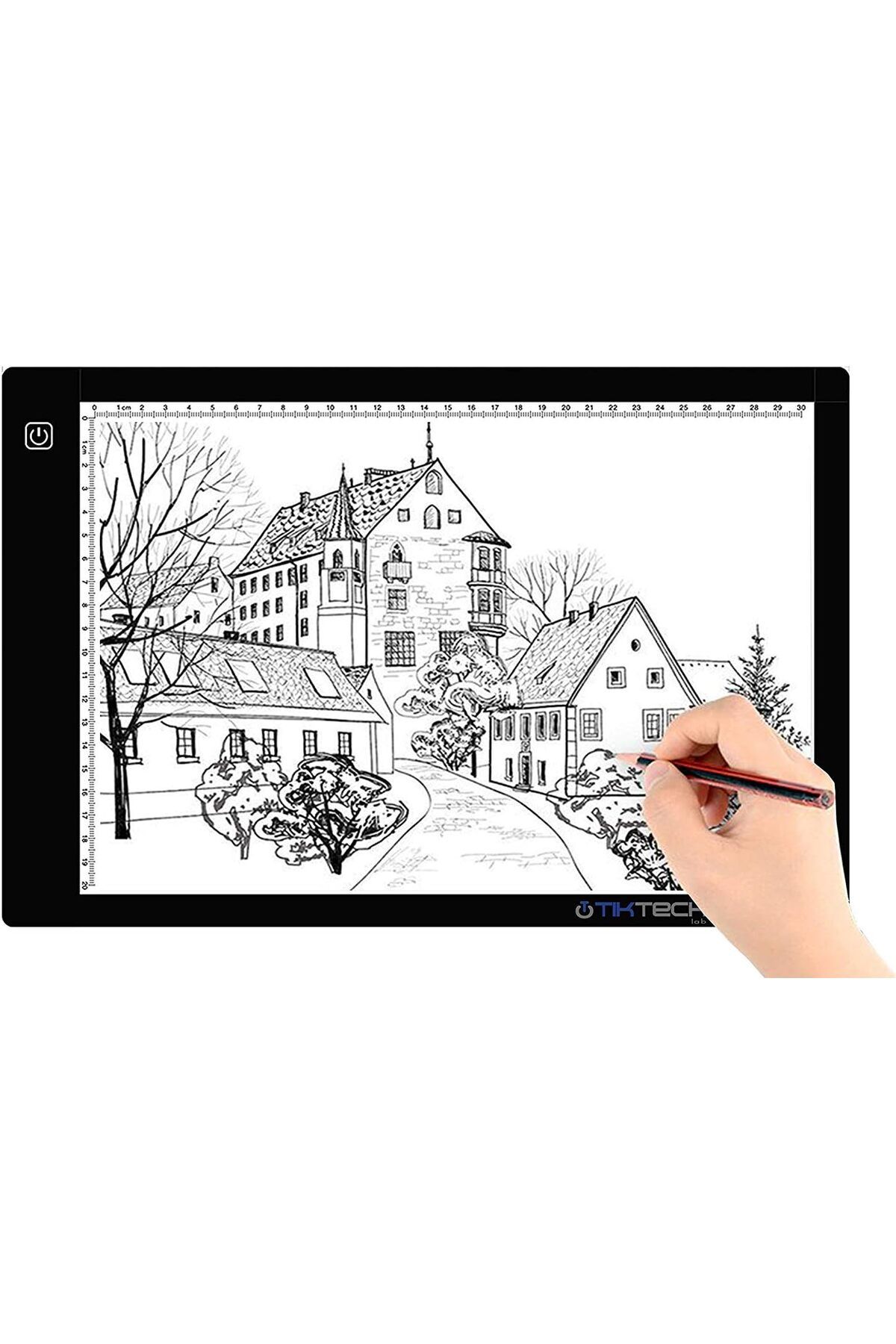 STOREMAX sellbuystore A4 Ultra-thin Portable LED Light Box Tracer USB Power Cable Dimmable Brightness LED Art