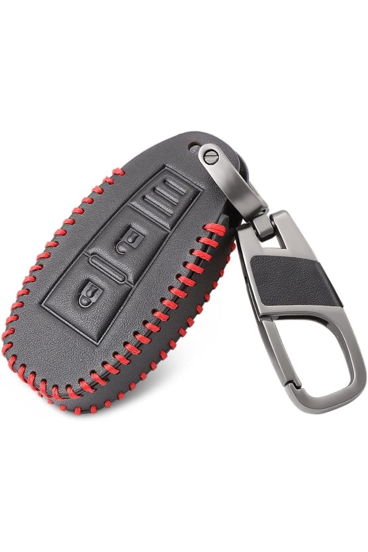 STOREMAX Deri Anahtar Kılıfı (Suzuki Vitara, Sx4, Swift uyumlu Deri Anahtar Kılıfı (Anahtarsız Mode