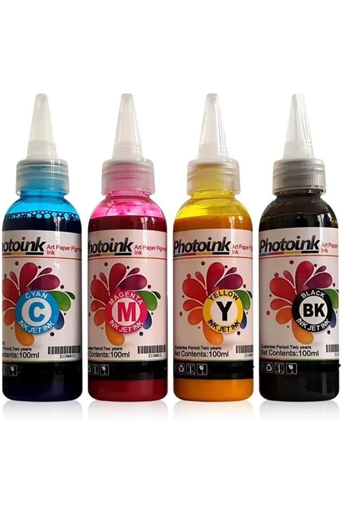 STOREMAX cmllashop Epson Süblimasyon Mürekkepler, 4 Renk Süblimasyon-Transfer Baskı Için 100 Gr Mürekke