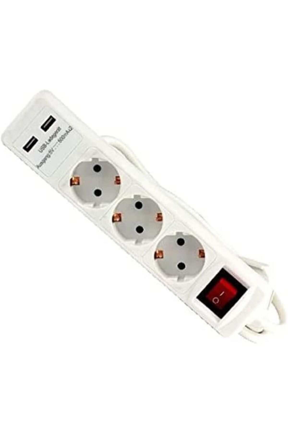 MCreative T 24023 Usb Girişli Üçlü Grup Priz Ve Uzatma Kablosu