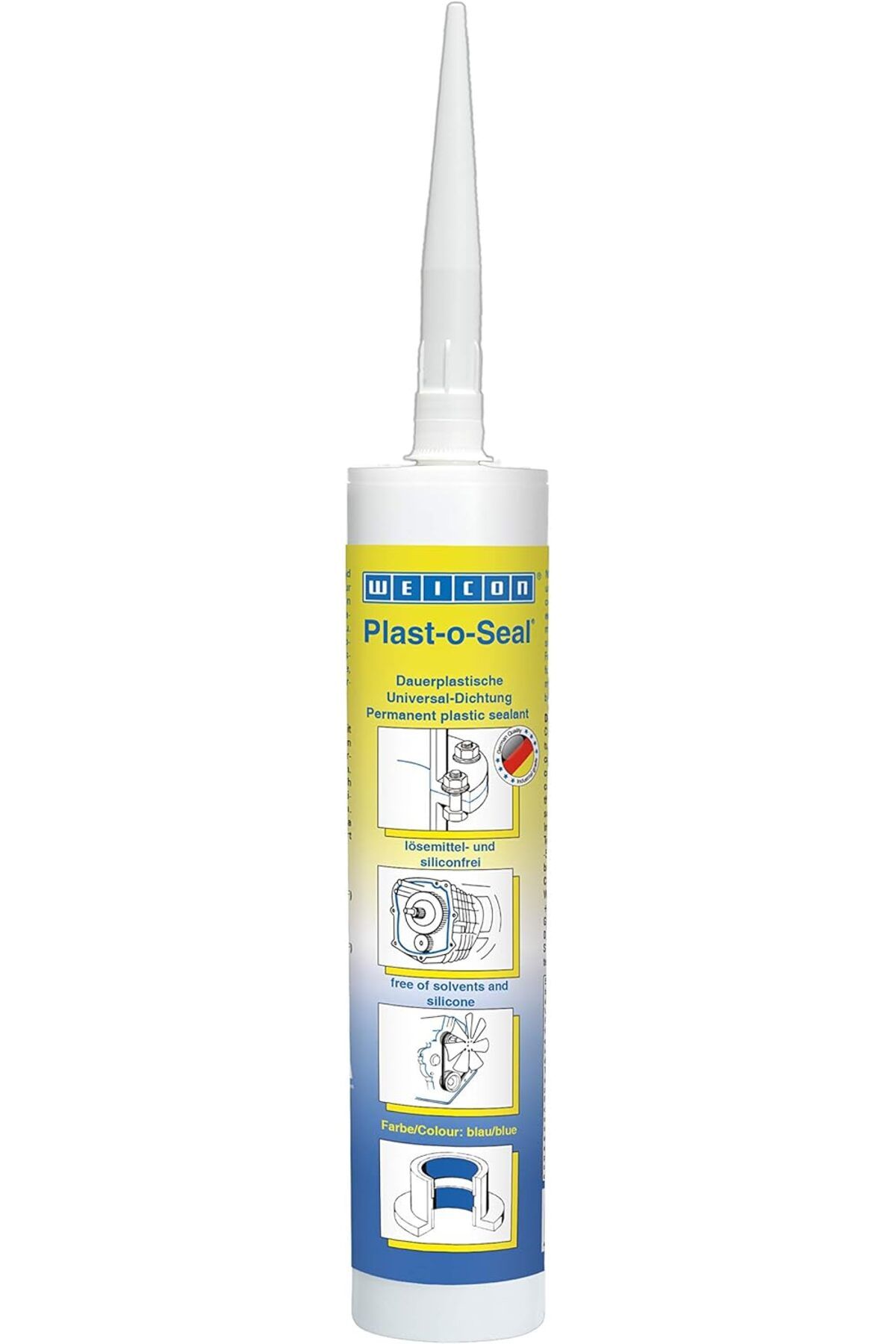 STOREMAX mrttnca Plast-O-Seal | 300 g | Kağıt mühürler için tüp ısıya dayanıklı sızdırmazlık mad