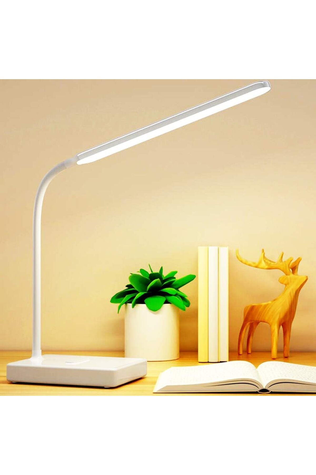 yenibagshop Dekoratif Dokunmatik D1901 Şarjlı 58cm LED Masa Lambası