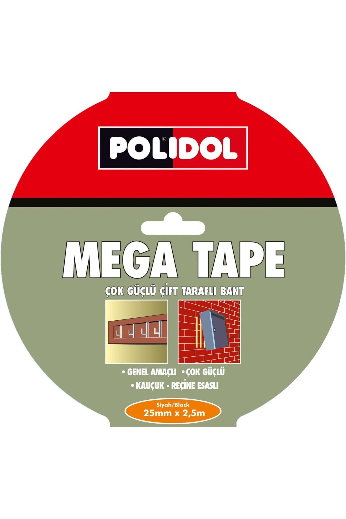 MCreative Extreme Fix Çift Taraflı Montaj Bantı, 25mm x 2.5m