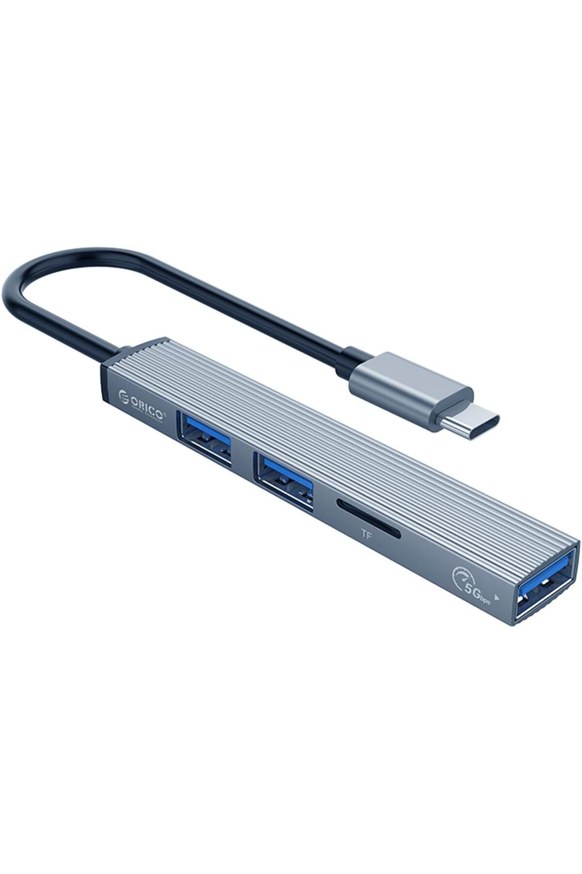 STOREMAX glpzr Type-C to 3 Portlu USB 3.0 Çoklayıcı TF Micro SD Kart Okuyucu Hub trendybuy 1109110