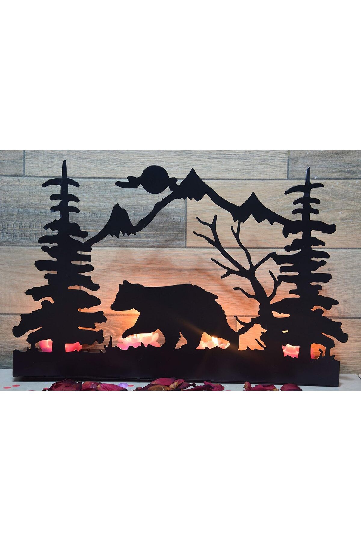 STOREMAX QUADRUBLE FOREST AND BEAR METAL MUMLUK ŞAMDAN 1082424