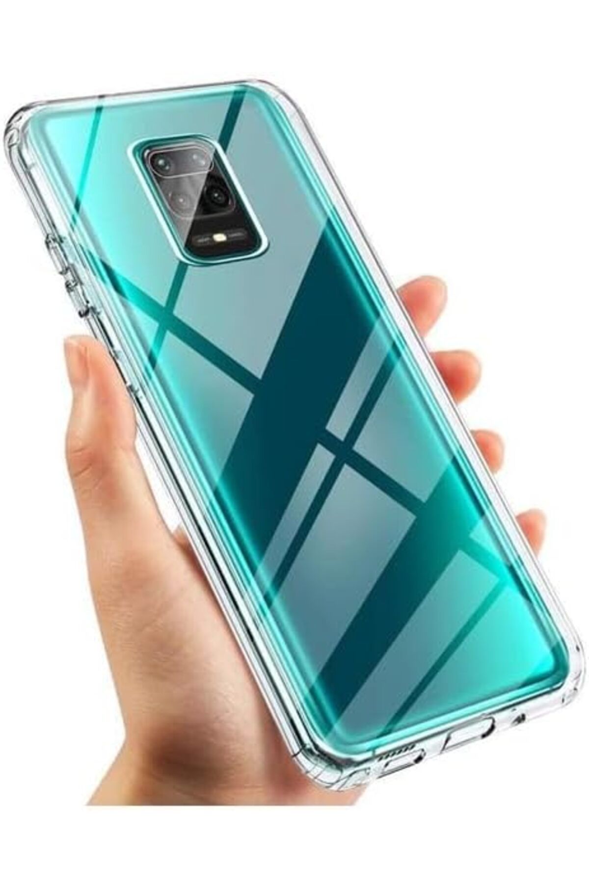 STOREMAX htpshopmx Şeffaf Telefon Kılıfı XiAOMİ RedMi ile uyumlu Tam Korumalı Telefonunuzun Görünmesi