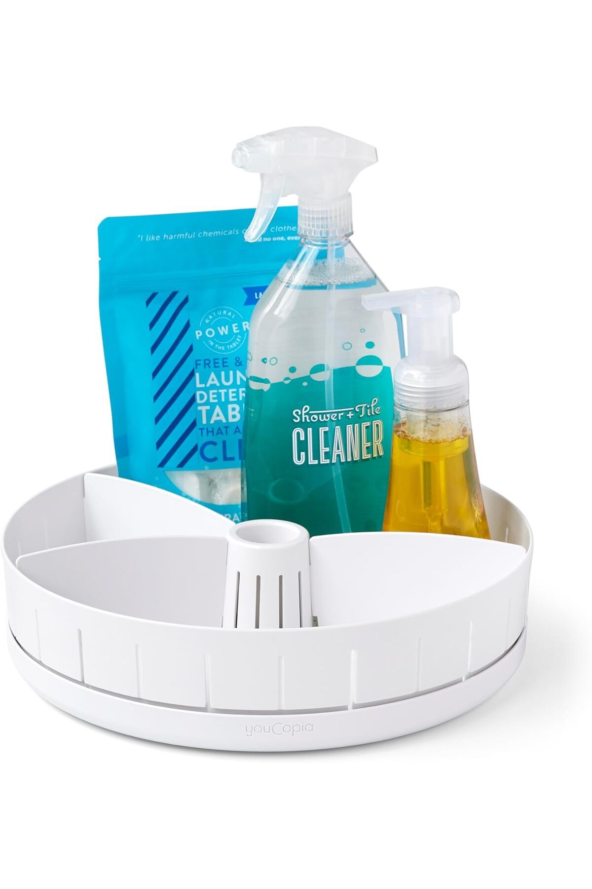 STOREMAX SinkSuite Lavabo Altı Döner Tabla, Ayarlanabilir Bölücüler, Mutfak Dolabı veya Banyo