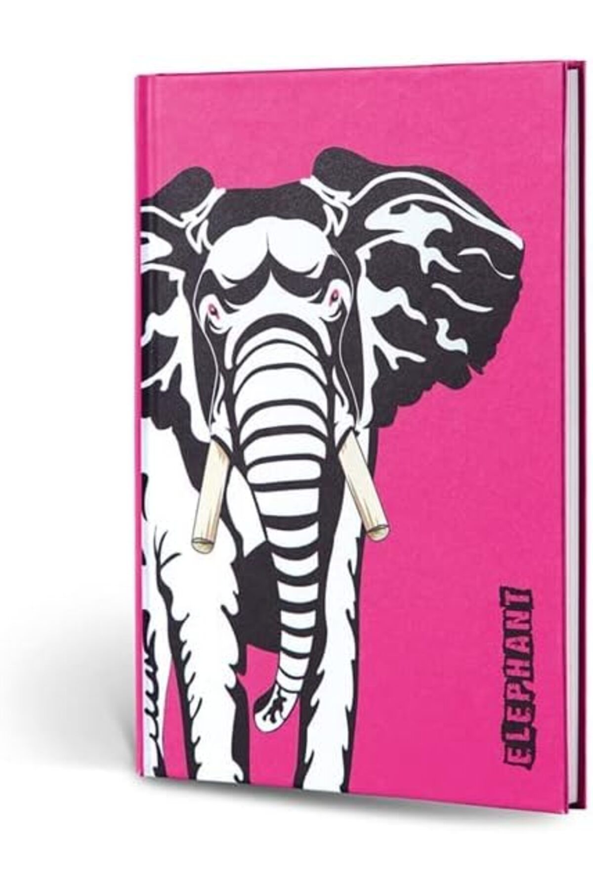 STOREMAX nffashopm Color Hayvan Figürlü Dokulu Defter Çizgili Fil storestarx 1051353