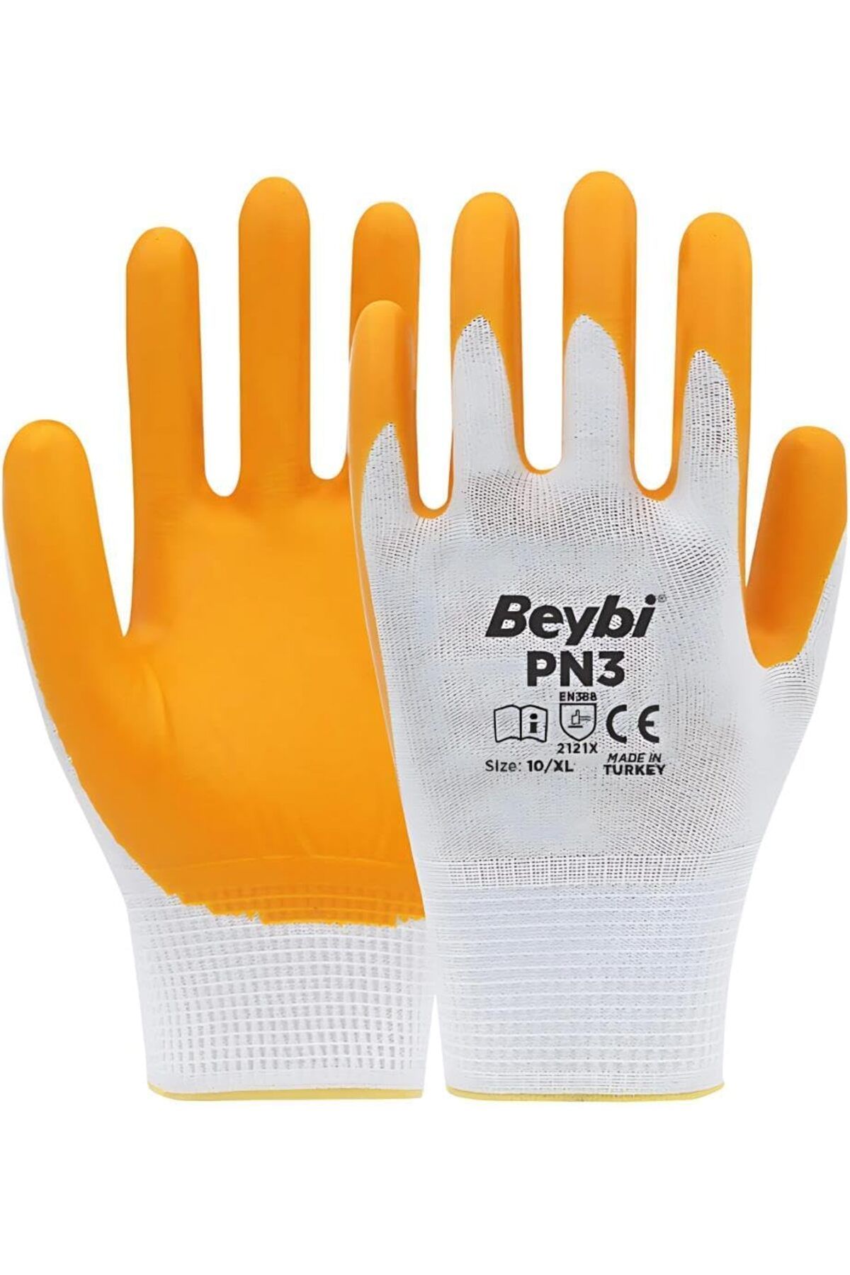 STOREMAX sellbuystore Pn3 Beyaz Sarı Eldiven 10 1053513