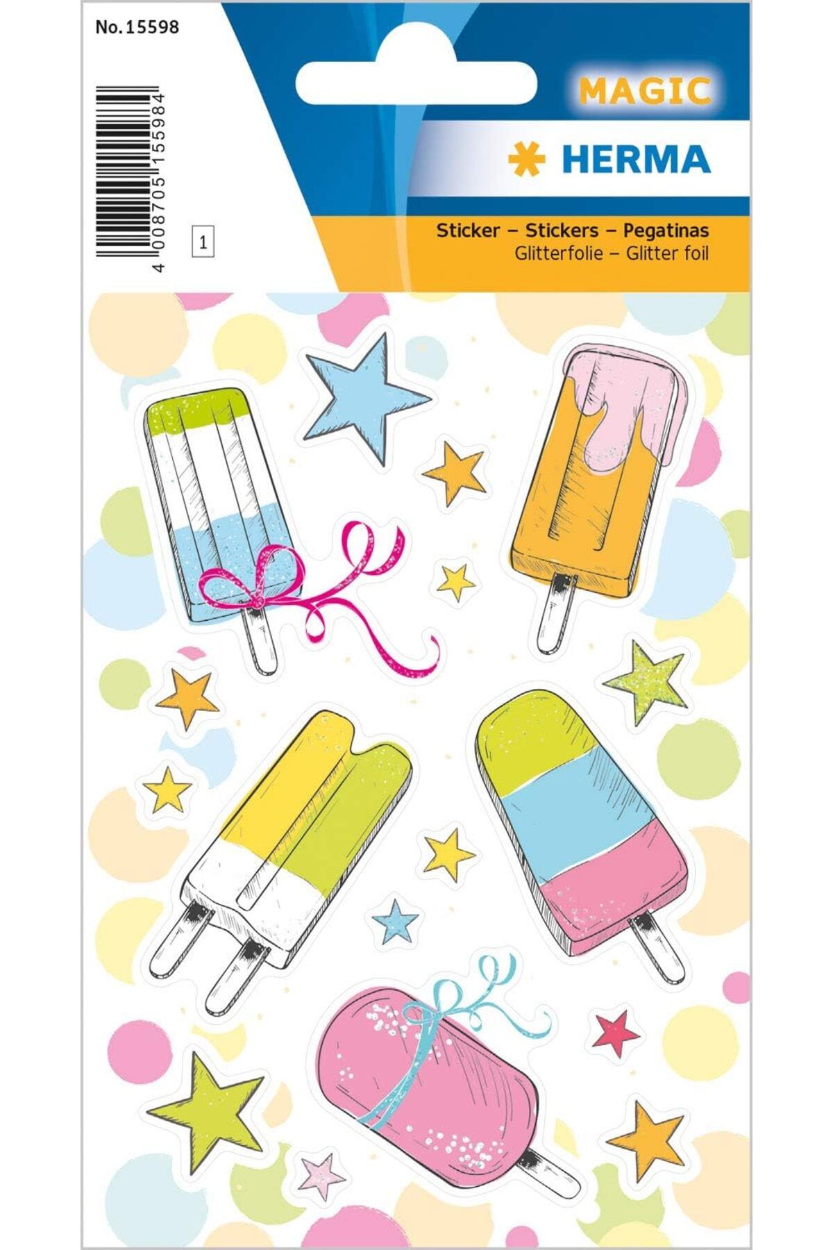 STOREMAX glpzr Magic Etiket Cubuk Dondurma, Foil,8,5*16 trendybuy 1109110