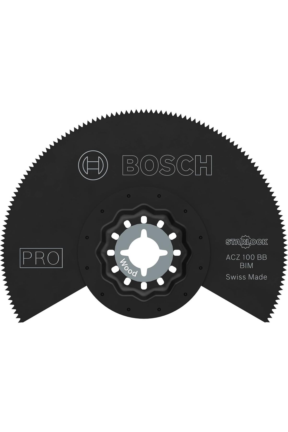 STOREMAX nffashopm 1x PRO ACZ 100 BB Starlock Testere Ucu (Dolu Laminant Vinil, PVC, Çivili Ahşap, Ø 100 m