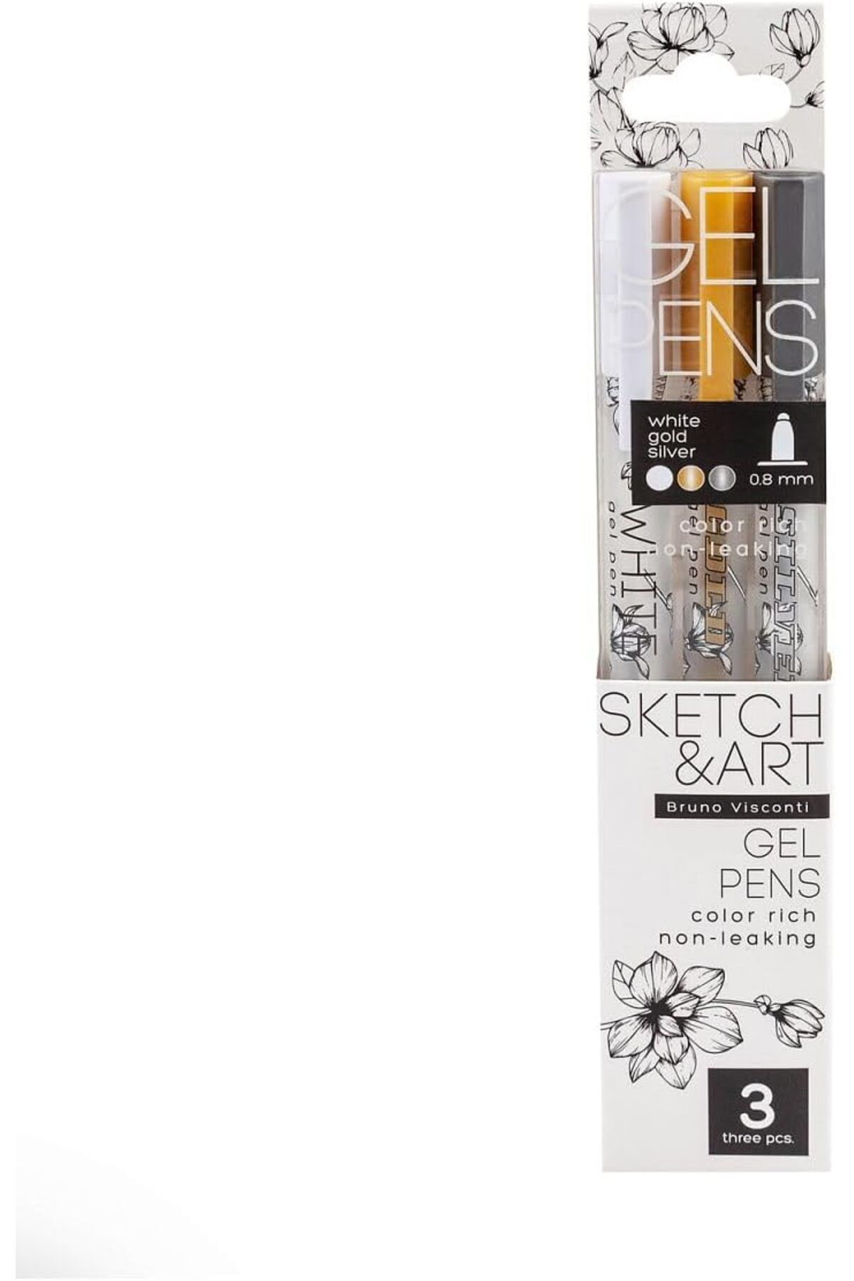 STOREMAX nffashopm UniWrite 0.8mm 3 Renk Jel Kalem storestarx 1051353