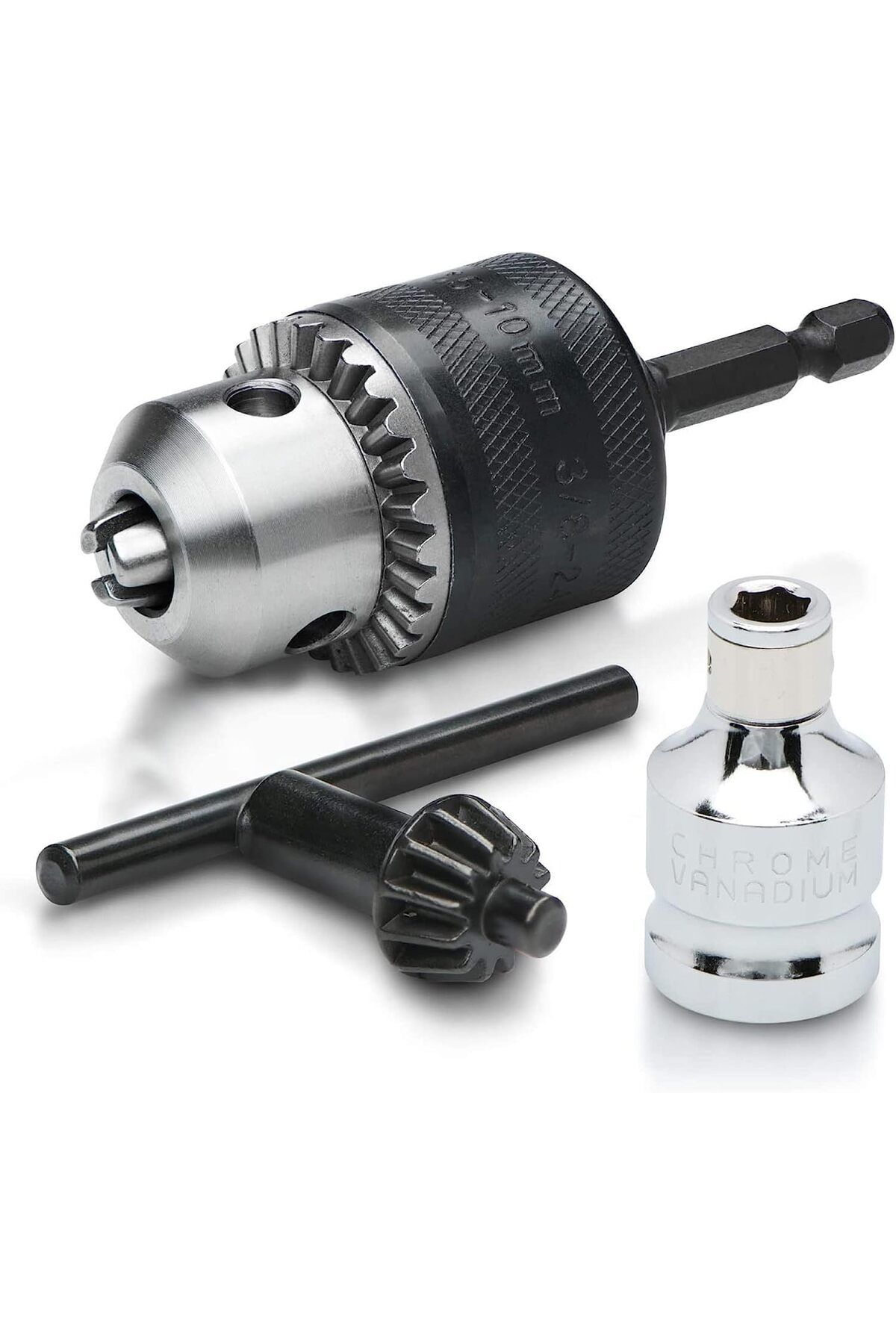 STOREMAX bystoreby 20754 bir 3/8 CHUCK dönüştürücü, Quick Change şaftlı sürücüler için | 1/2 adap