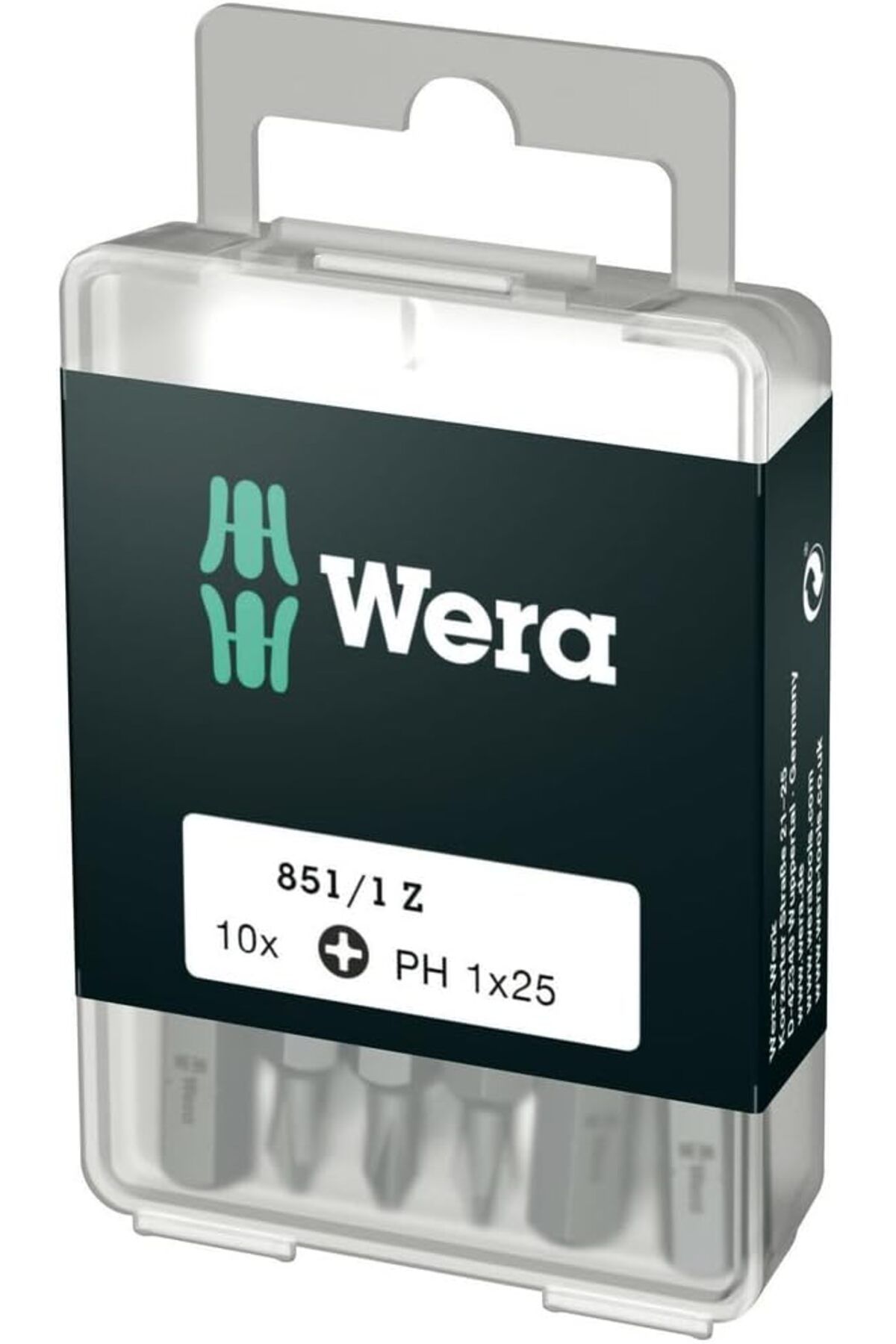 STOREMAX nffashopm Uç Çeşitleri, 851/1 Z PH 1 DIY, PH 1 x 25 mm (Kutu Başına 10 Uç), 05072400001 stores