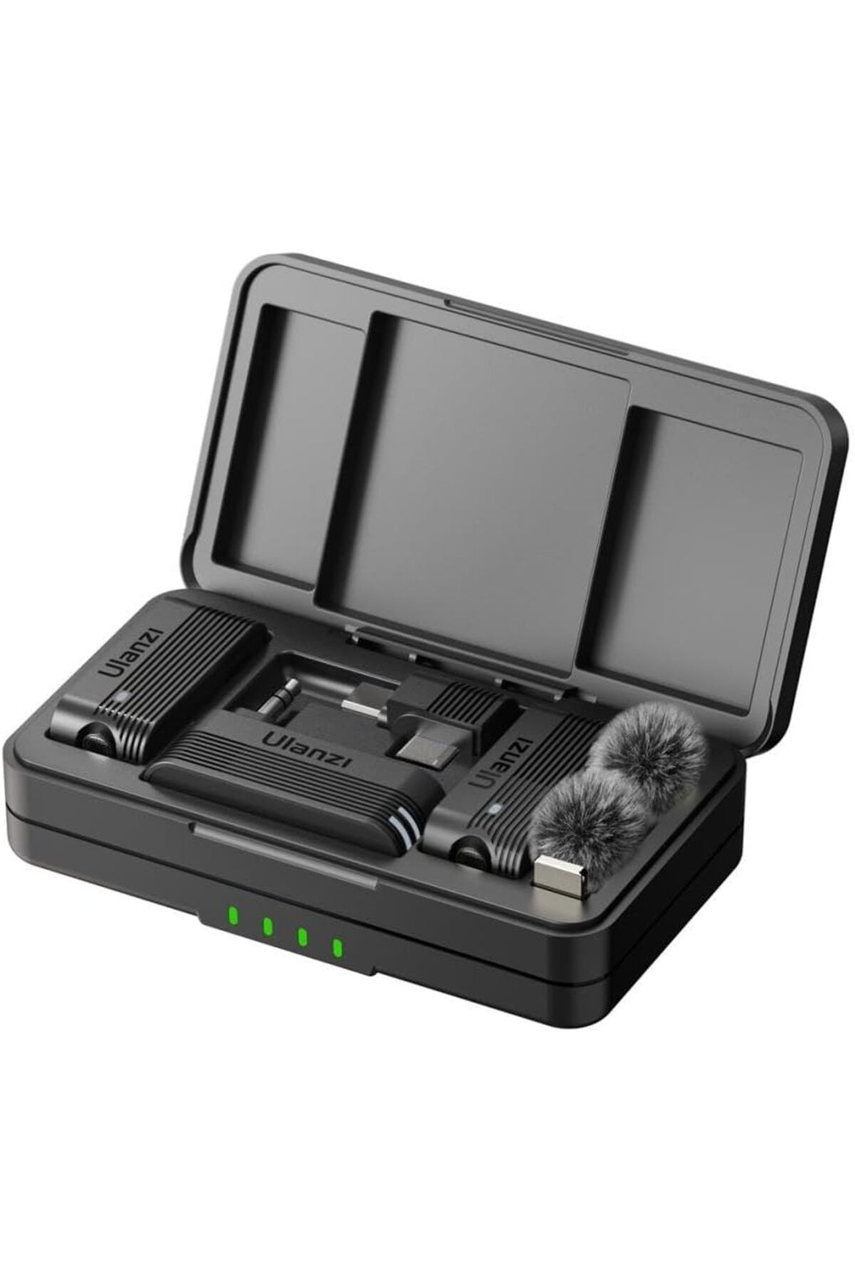 STOREMAX cmllashop A100 İkili Kablosuz Yaka Mikrofonu (Type-C ve 3.5mm TRS) 542093