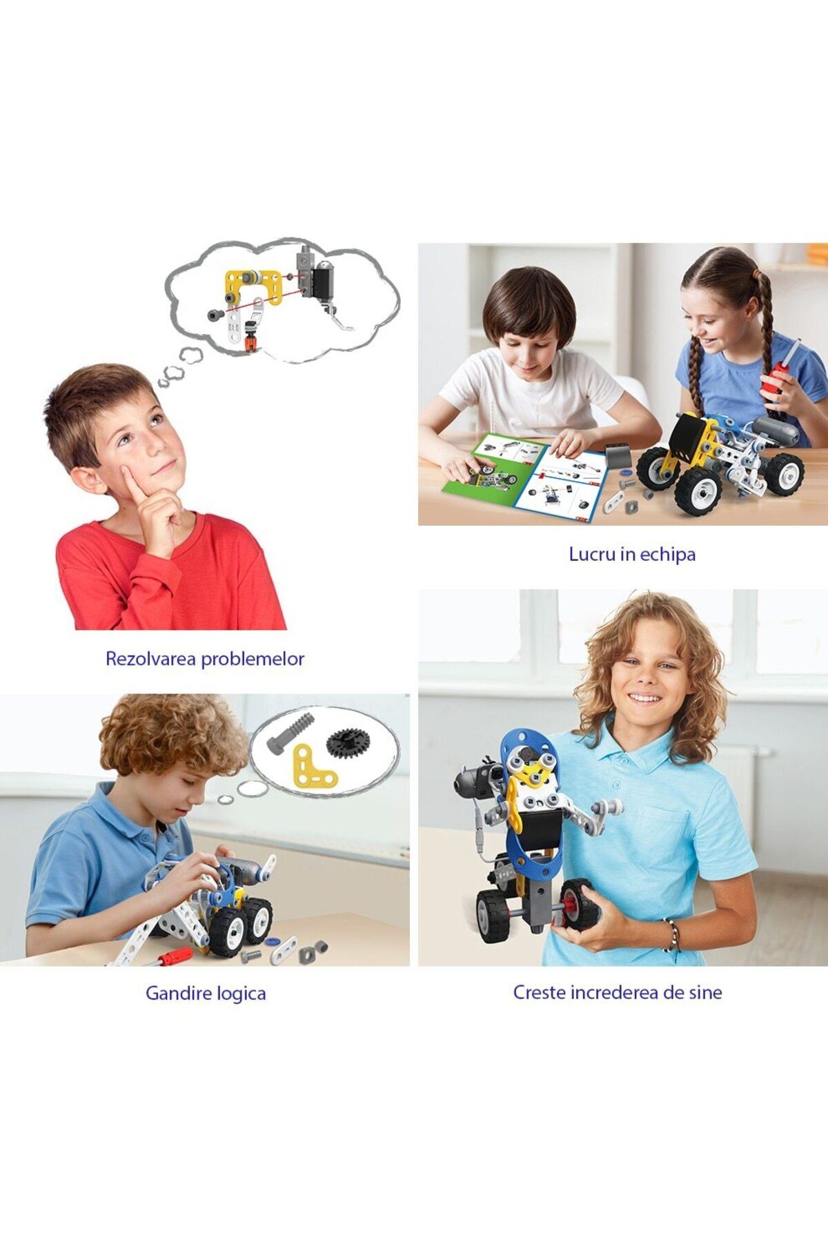 Mappy-Set de constructie Mappy Build&Play - STEAM 3