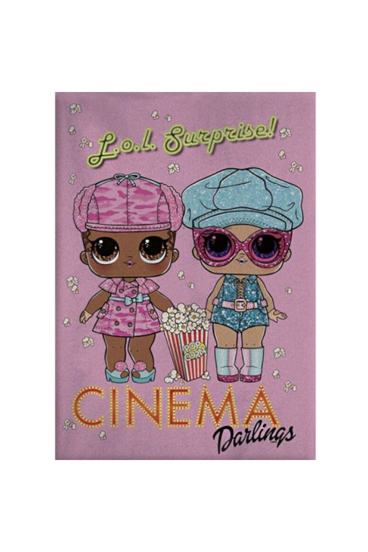 LOL SUPRISE Patura Copii, Polar, 100x140 Cm, Multicolor, Cinema, Lol Surprise - One Size