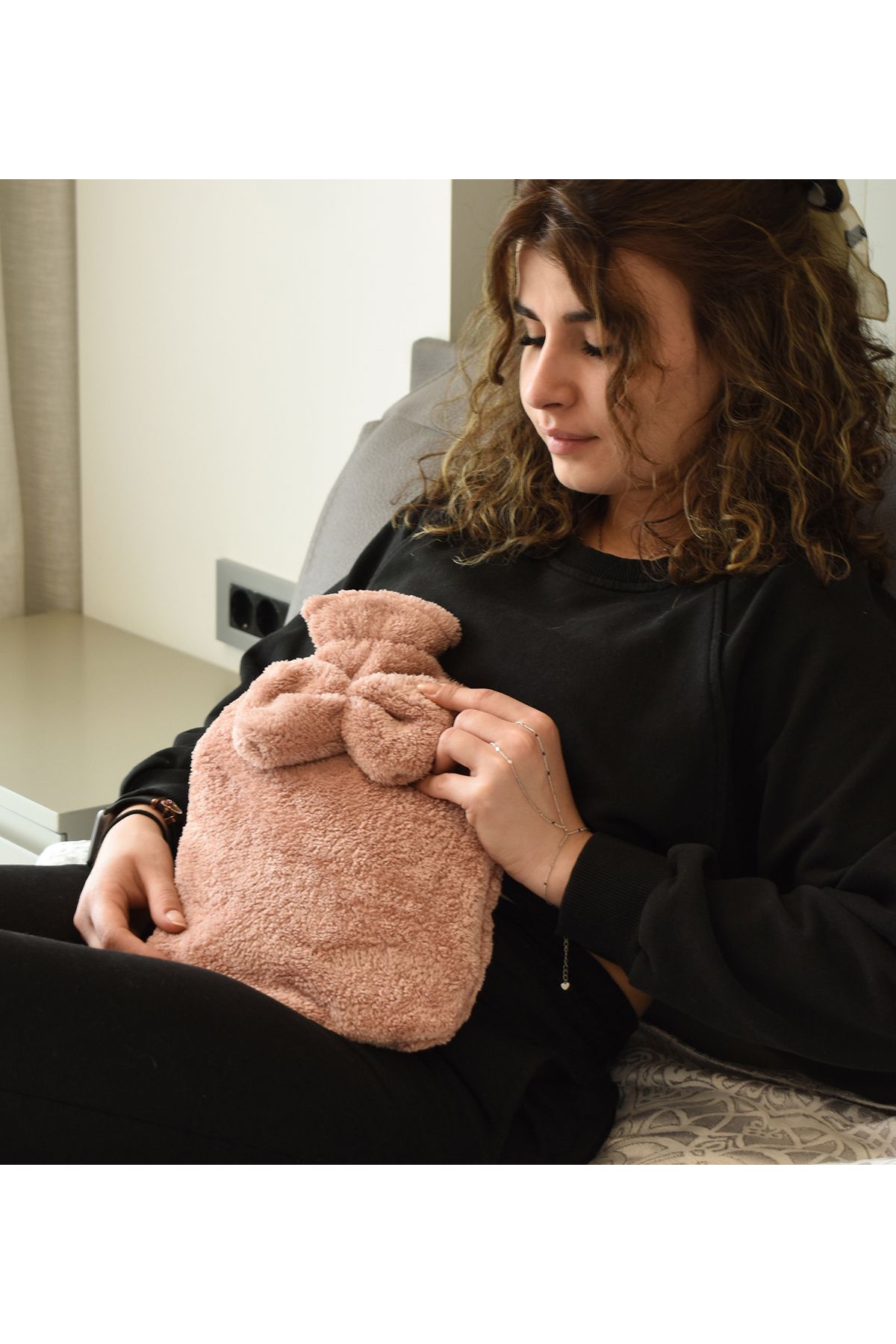Özgüner Oyuncak Peluş Koruyucu Kılıf Pembe – Su Torbaları İçin Konforlu ve Dekoratif Seçim