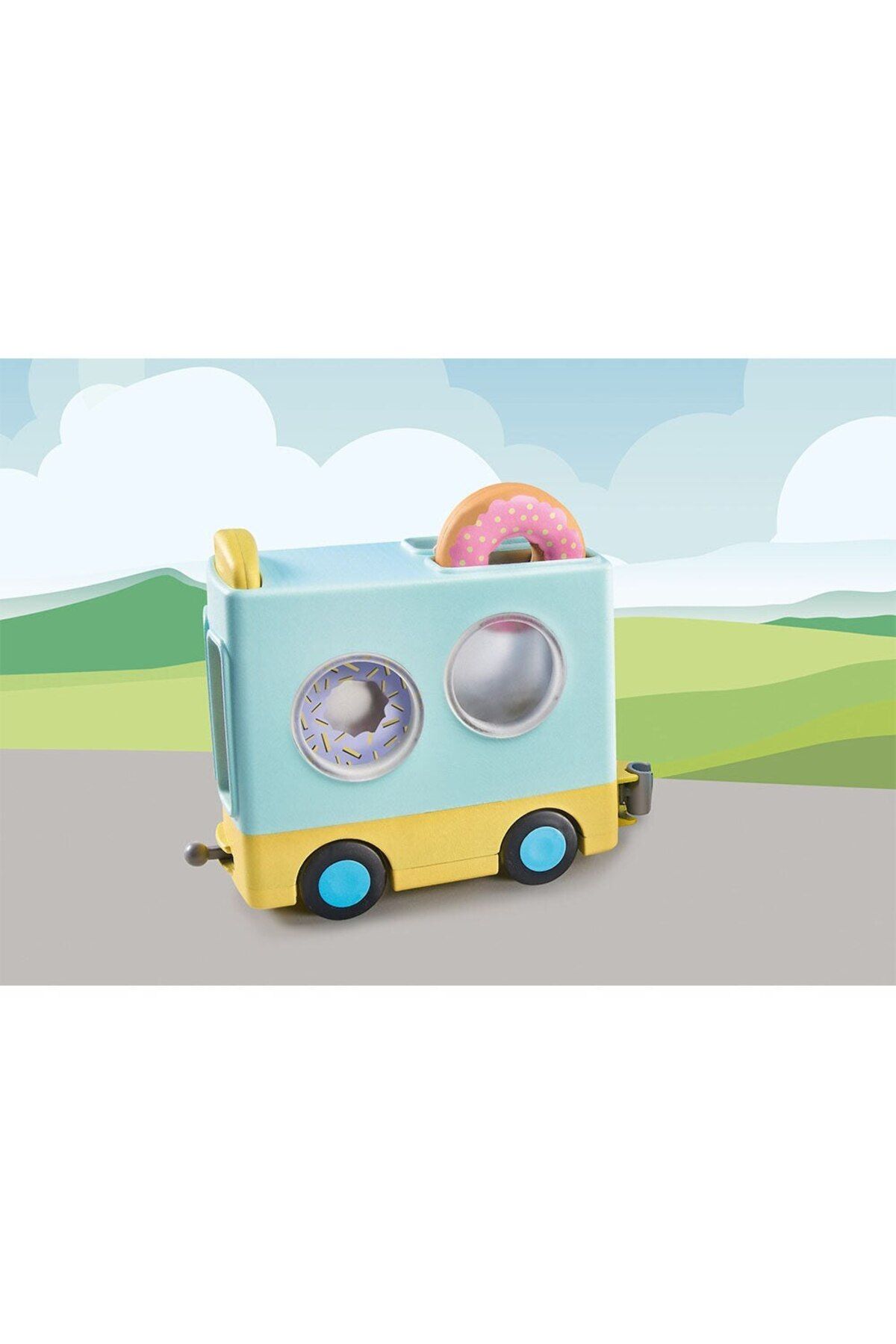 Playmobil-1.2.3 - Truck with donuts to stack and sort 7