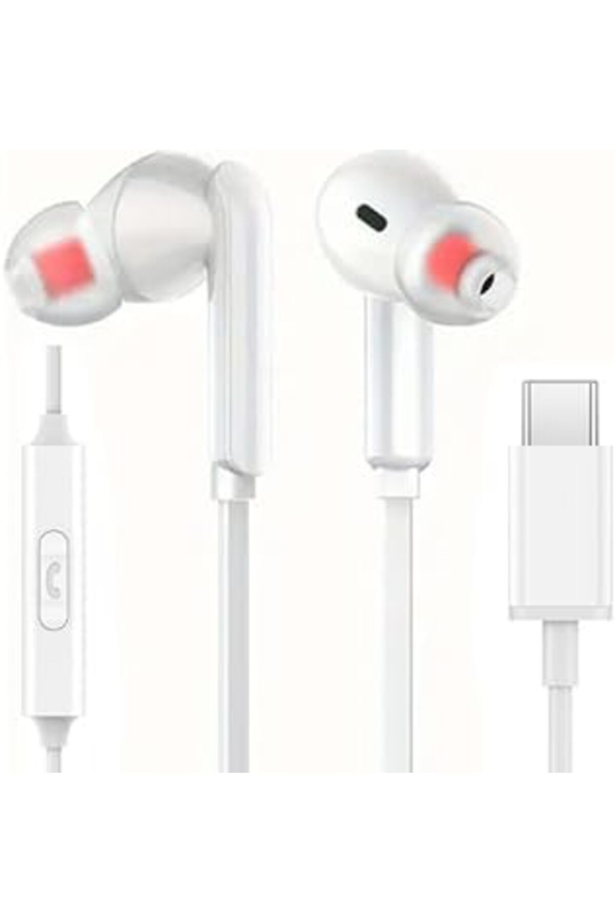 karadağsb Teknosepetim Tak Çalıştır Type-c Kulakiçi Kablolu Kulaklık Mikrofonlu Iphone 15 Pro Max S24 Ultra U